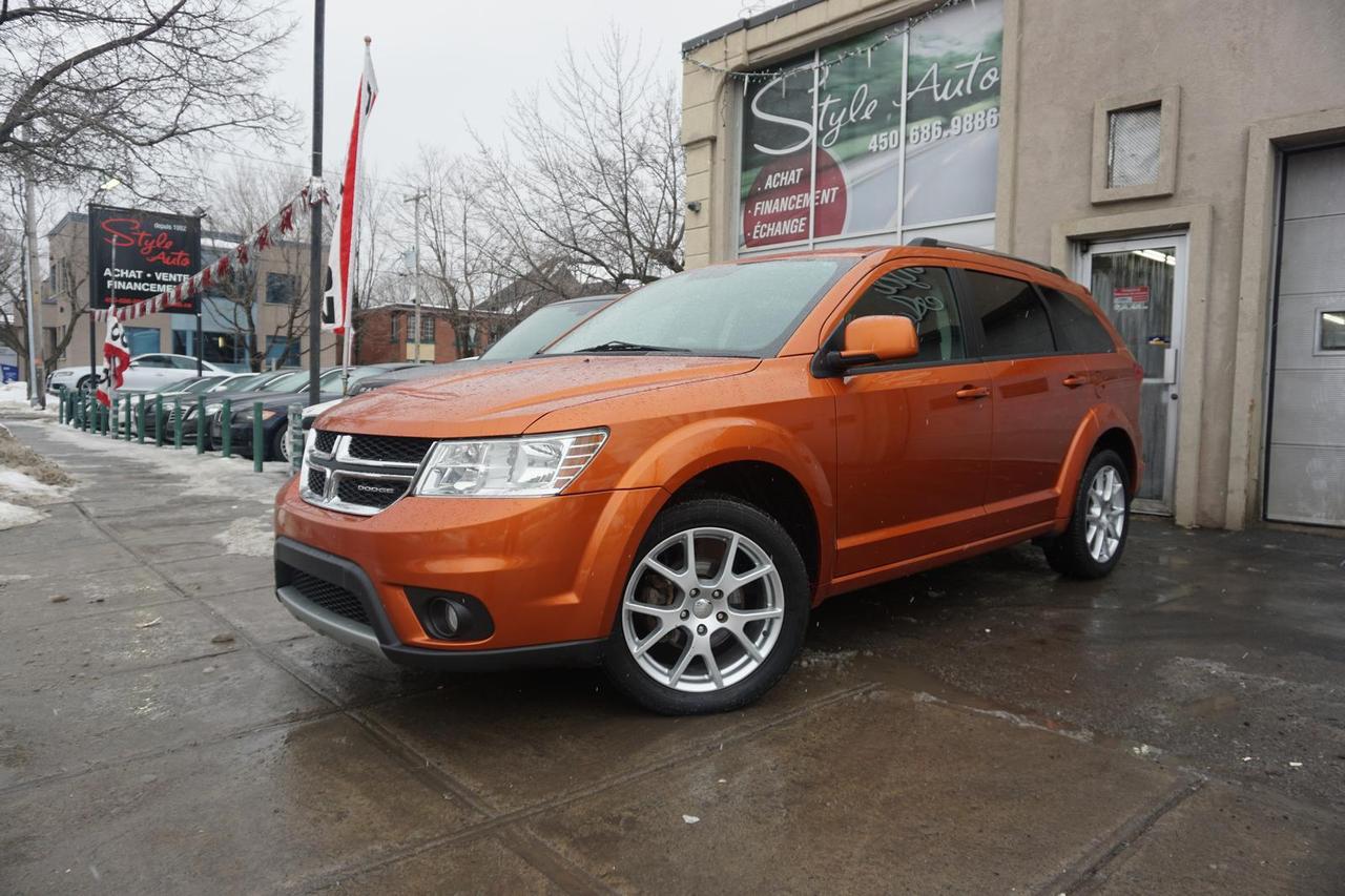 <a href=https://www.styleauto.ca/occasion/Dodge-Journey-2011.html>https://www.styleauto.ca/occasion/Dodge-Journey-2011.html</a>

2011 DODGE JOURNEY SXT CREW ÉDITION v6 3.6litres tout équipé technologie BLUETOOTH commandes AUDIO au volant START BUTTON prise USB et AUX groupe éklectric complet vitres portes mirroirs et régulateur de vitesse climatiseur MAGS 19 POUCES vitres TEINTÉES DÉMAREUR a distance seulement 133000km certifié CARPROOF  a l appui...STYLE AUTO EST A VOTRE SERVICE depuis 1992 tous nos véhicules viennes avec un rapport dinspection et une garantie FINANCEMENT MAISON et BANCAIRE débute a 4.99% dintérets pour plus dinfos contacter nous 450-686-9886