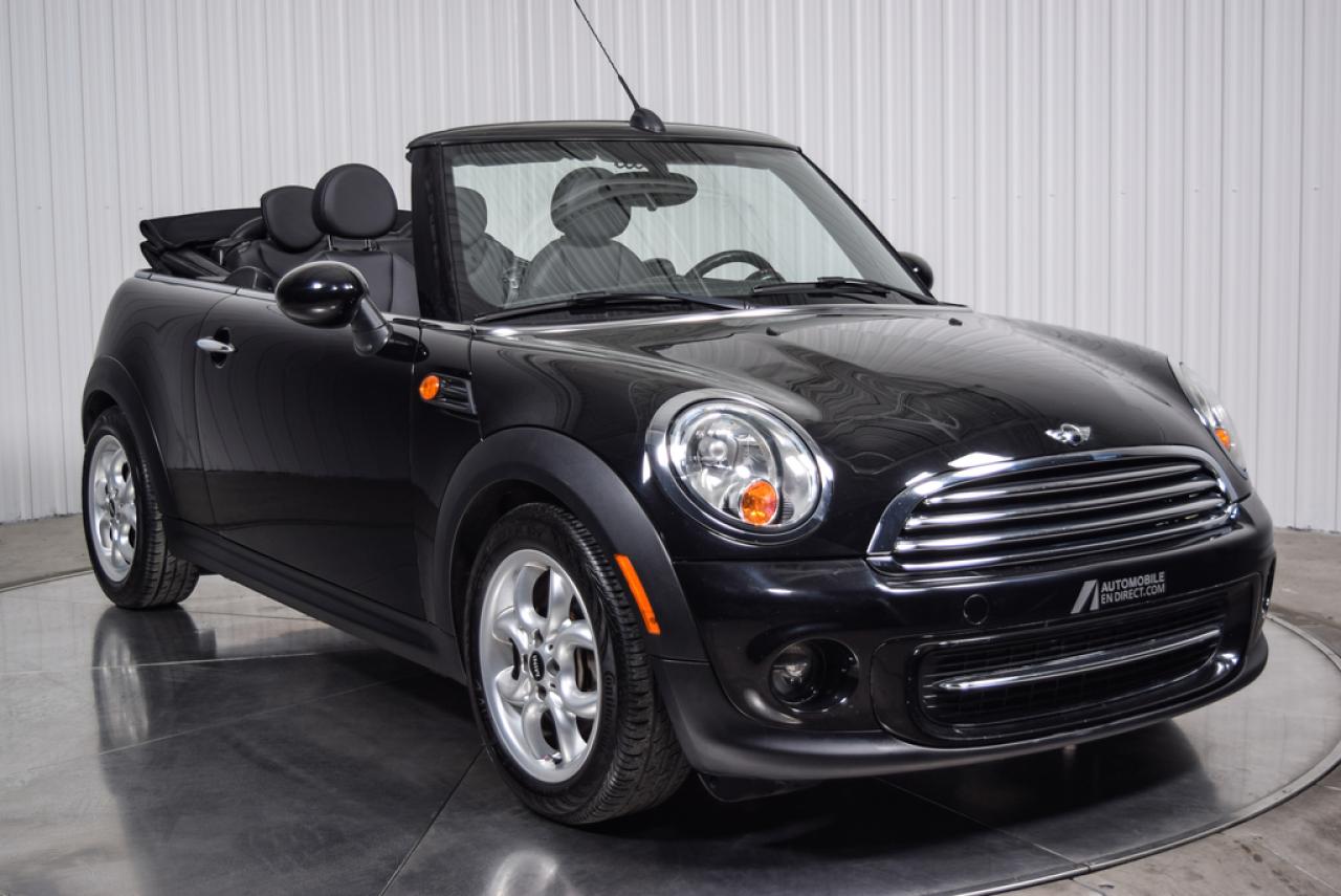 Used 2013 Mini COOPER CONVERTIBLE Convertible Cuir A/c for sale in St-Hubert, QC