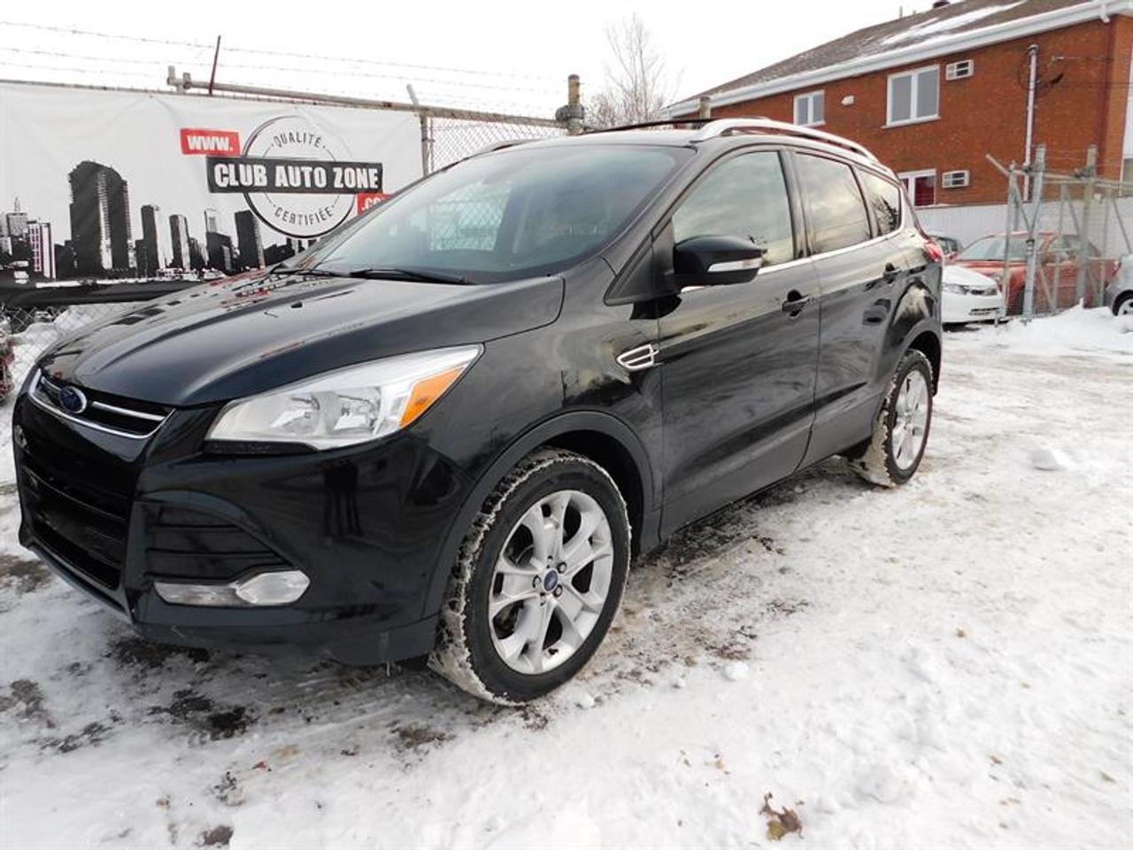 <a href=https://www.autoaubaine.com/Ford-Escape-c6982488.html>https://www.autoaubaine.com/Ford-Escape-c6982488.html</a>

67.00$/SEMAINE GARANTIE 3 ANS INCLUSE DANS LE PAIEMENT TAXES EN SUS    EXCELLENTE CONDITION TITANIUM FORD ESCAPE 2014 4 CYL 2.0 LITRES AUTOMATIQUE 99980 KMN TRACTION 4X4 TOUT ÉQUIPÉ INTÉRIEUR CUIR MAGS TOIT PANORAMIQUE GROUPE ÉLECTRIQUES CRUISE CONTROL TÉLÉPHONIE BLUETOOTH AIR CLIMATISÉ AUTOMATISÉ SIÈGES ÉLECTRIQUES ET CHAUFFANTS VOLANT CUIR AUDIO AU VOLANT LECTEUR CD NAVIGATION CAMÉRA DE RECUL HAYON AUTOMATIQUE ÉCHANGE PROVENANT DUN CONCESSIONNAIRE FORD 450-442-2886    Chez CLUB AUTO ZONE NOUS ACCEPTONS LES ÉCHANGES    Nous offrons TOUTES LES SOLUTIONS DE FINANCEMENT à partir de 4,99%. 1ère, 2e, 3e chance au crédit, FINANCEMENT MAISON et redressement de crédit disponible.    On LIQUIDE les échanges des concessionnaires PAS DE VOITURES INCONNUES des encans. On paie moins chers, on vend moins chers.    ***NOUVEAUX VÉHICULES À BAS PRIX TOUS LES JOURS***. Honnêteté, simplicité, transparence.    NOTRE CENTRE DE LIQUIDATION EST À SEULEMENT 15 MINUTES DE MONTRÉAL, ACCESSIBLE PAR LAUTOROUTE 30 PAR LA ROUTE 132 ET LA 116  NOUS SOMMES PRÈS DES PONTS JACQUES CARTIER, CHAMPLAIN, VICTORIA, TUNNEL LOUIS HIPPOLYTE LAFONTAINE    NHÉSITEZ PAS À NOUS CONTACTER, CAR NOUS SOMMES DISPONIBLES À RÉPONDRE À VOS DEMANDES : CLUB AUTO ZONE.COM VENEZ VOIR NOTRE INVENTAIRE SUR PLACE AU 1310, BOUL TASCHEREAU LONGUEUIL J4P 3M4 450-442-2886    AU PLAISIR DE VOUS VOIR**CLUBAUTOZONE.COM**