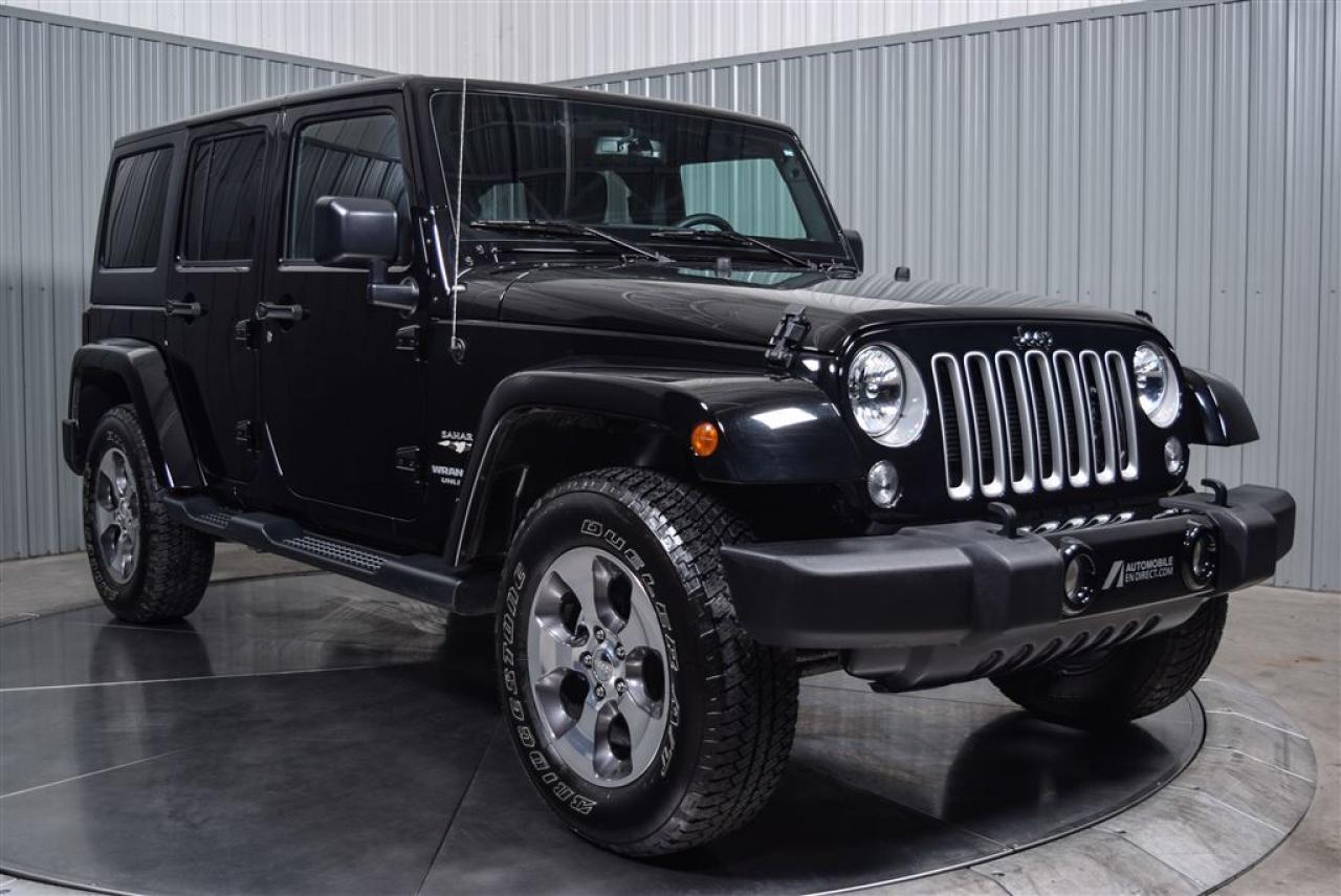 Used 2017 Jeep Wrangler Sahara 2 Toit Tow for sale in St-Hubert, QC