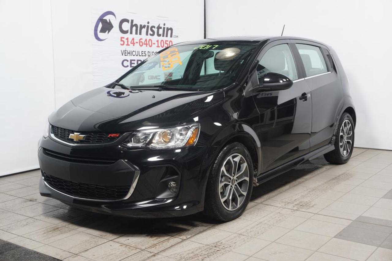 <a href=https://www.christin.com/occasion/Chevrolet-Sonic-2017.html>https://www.christin.com/occasion/Chevrolet-Sonic-2017.html</a>

FINANCEMENT @ 0.9%, EDITION RS SPORT, TOIT OUVRANT, JUPES, DEM. A DISTANCE, SIEGE ELECTRIQUE CHAUFFANT, ONSTAR 4G LTE WI-FI HOTSPOT***MAINTENANT OUVERT TOUS LES SAMEDI***FINACEMENT SUR PLACE 1ER 2IEME 3IEME CHANCE AUX CREDIT***AUCUNE CAS REFUSÉ*** VEHICULE CERTIFIES GM, INSPECTÉ A 150 POINTS, PRIVILEGE DECHANGE, ASSISTANCE ROUTIERE, GARANTIE DU MANUFACTURIER