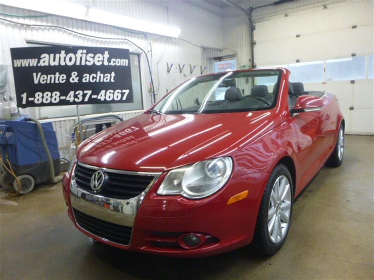 <a href=https://www.autoaubaine.com/Volkswagen-EOS-c6983809.html>https://www.autoaubaine.com/Volkswagen-EOS-c6983809.html</a>

TRANSMISSION AUTOMATIQUE CONVERTIBLE TOIT OUVRANT A VOIR IMPECCABLE
