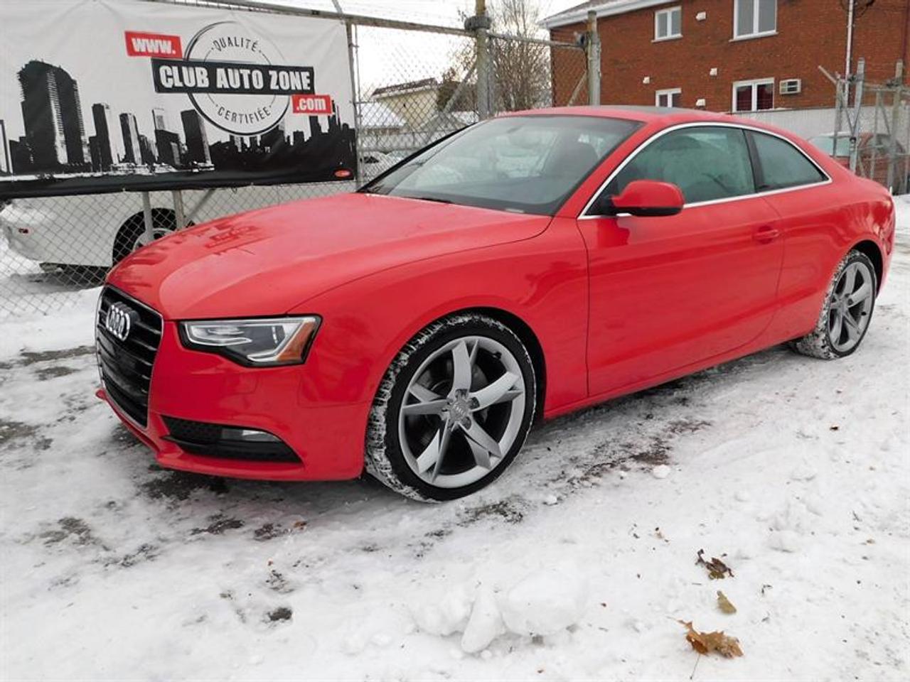 <a href=https://www.autoaubaine.com/Audi-A5-c6982483.html>https://www.autoaubaine.com/Audi-A5-c6982483.html</a>

89.00$/SEMAINE GARANTIE 3 ANS INCLUSE DANS LE PAIEMENT TAXES EN SUS    AUTOMATIQUE TRACTION INTÉGRALE AUDI A5 COUPÉ KOMFORT TFSI QUATTRO 2014 4 CYL 2.0 LITRES 92770 KM TOUT ÉQUIPÉ INTÉRIEUR CUIR MAGS TOIT OUVRANT GROUPE ÉLECTRIQUES CRUISE CONTROL TÉLÉPHONIE BLUETOOTH AIR CLIMATISÉ SIÈGES CHAUFFANTS VOLANT CUIR AUDIO AUDIO AU VOLANT LECTEUR CD VÉHICULE EN EXCELLENTE CONDITION JAMAIS ACCIDENTÉ ÉCHANGE PROVENANT DUN CONCESSIONNAIRE AUDI 450-442-2886    Chez CLUB AUTO ZONE NOUS ACCEPTONS LES ÉCHANGES    Nous offrons TOUTES LES SOLUTIONS DE FINANCEMENT à partir de 4,99%. 1ère, 2e, 3e chance au crédit, FINANCEMENT MAISON et redressement de crédit disponible.    On LIQUIDE les échanges des concessionnaires PAS DE VOITURES INCONNUES des encans. On paie moins chers, on vend moins chers.    ***NOUVEAUX VÉHICULES À BAS PRIX TOUS LES JOURS***. Honnêteté, simplicité, transparence.    NOTRE CENTRE DE LIQUIDATION EST À SEULEMENT 15 MINUTES DE MONTRÉAL, ACCESSIBLE PAR LAUTOROUTE 30 PAR LA ROUTE 132 ET LA 116  NOUS SOMMES PRÈS DES PONTS JACQUES CARTIER, CHAMPLAIN, VICTORIA, TUNNEL LOUIS HIPPOLYTE LAFONTAINE    NHÉSITEZ PAS À NOUS CONTACTER, CAR NOUS SOMMES DISPONIBLES À RÉPONDRE À VOS DEMANDES : CLUB AUTO ZONE.COM VENEZ VOIR NOTRE INVENTAIRE SUR PLACE AU 1310, BOUL TASCHEREAU LONGUEUIL J4P 3M4 450-442-2886    AU PLAISIR DE VOUS VOIR**CLUBAUTOZONE.COM**