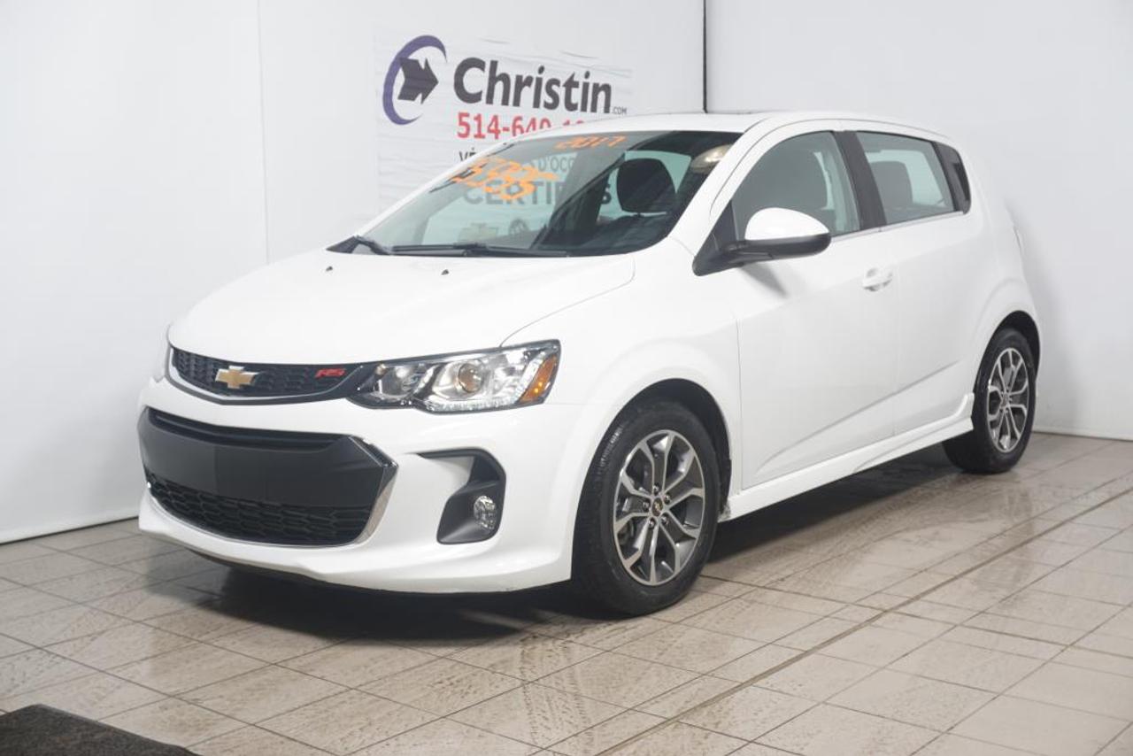 <a href=https://www.christin.com/occasion/Chevrolet-Sonic-2017.html>https://www.christin.com/occasion/Chevrolet-Sonic-2017.html</a>

FINANCEMENT @ 0.9%, EDITION RS SPORT, TOIT OUVRANT, JUPES, DEM. A DISTANCE, SIEGE ELECTRIQUE CHAUFFANT, ONSTAR 4G LTE WI-FI HOTSPOT***MAINTENANT OUVERT TOUS LES SAMEDI***FINACEMENT SUR PLACE 1ER 2IEME 3IEME CHANCE AUX CREDIT***AUCUNE CAS REFUSÉ*** VEHICULE CERTIFIES GM, INSPECTÉ A 150 POINTS, PRIVILEGE DECHANGE, ASSISTANCE ROUTIERE, GARANTIE DU MANUFACTURIER