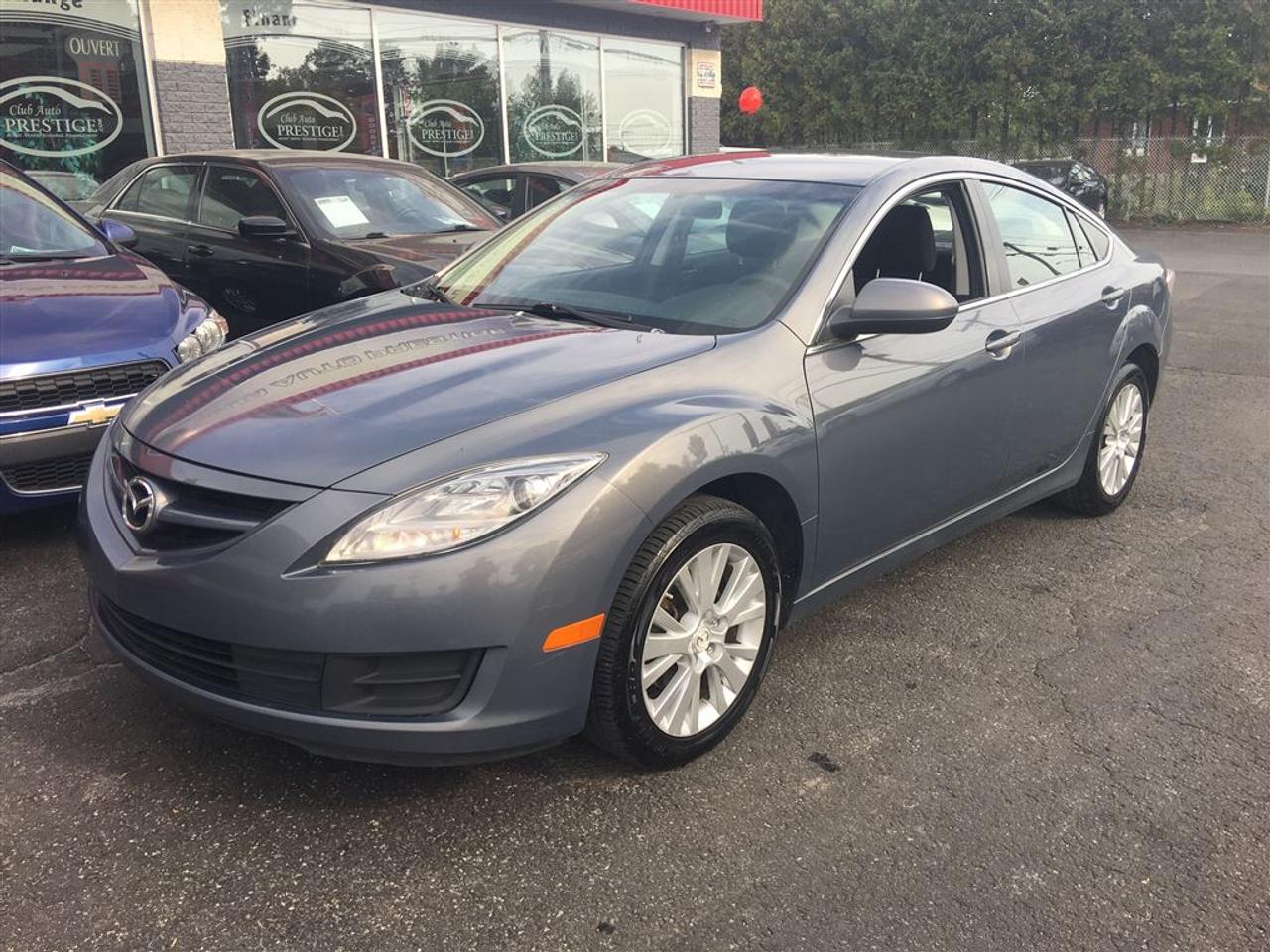 <a href=https://www.clubautoprestige.com/occasion/Mazda-6-2009.html>https://www.clubautoprestige.com/occasion/Mazda-6-2009.html</a>

LE MEILLEUR PRIX GARANTIE! PRÊT À BATTRE LE PRIX DE LA COMPÉTITION! LIQUIDATION JUSQUA $6500 EN RABAIS OU REMISES *** INSPECTION INCLUSE *** BALANCE DE GARANTIE MANUFACTURIER OU 1an/15,000km MOTOPROPULSEUR GRATUITE*** 

1e, 2e, 3e, 4e & 5e  CHANCES AU CRÉDIT 100% APPROUVÉ! AYEZ LA LIBERTÉ DESPRIT & REBATIR VOTRE CRÉDIT AVEC UN PRÊT OUVERT! REMPLISSEZ UNE DEMANDE DE CRÉDIT SECURISÉ ENLIGNE! https://www.clubautoprestige.com/demande-de-financement.html *Pour 35.17$ +  taxes par semaine, ce véhicule est finançable sur une terme de 36 mois et calculé à un taux dintérêt annuel de 4.99% avec un versement de 0$ de comptant, les frais de crédit totalisent 392.52$, lobligation totale serait de 5486.52$, taxes en sus *Certaines conditions sappliquent. Sujet à lapprobation de crédit. Détails en magasin. 

*Les taux dintérêt, les termes, les calculs, les frais de crédit, et lobligation totale peuvent varier selon votre dossier de crédit. Obtenez un financement personnalisée chez Club Auto Prestige SANS FRAIS CACHÉES, NI FRAIS DOUVERTURE DE DOSSIER, 100% transparents le tout en vous aidant à rebâtir votre crédit et ce GRATUITEMENT! 

PLUS DE 200 VÉHICULES EN INVENTAIRE, TOUS LES MARQUES & BUDGETS, EN STOCK OU EN COMMANDE SPÉCIAL à seulement 10min de Blainville, Lachenaie, Mascouche, Terrebonne, Laval, 20min de Montréal, Longueil, Repentigny, St-Jérome, St-Sauveur et les Laurentians!  Ça vaut le détour! 

OUVERT 7 JOURS!  AVEC PLUS DE 200 VÉHICULES & DES PRIX IMBATTABLES, LE CHOIX EST SIMPLE WWW.CLUBAUTOPRESTIGE.COM 801 Arthur-Sauvé, St-Eustache (QC) J7R 4K3 (450) 472-1112