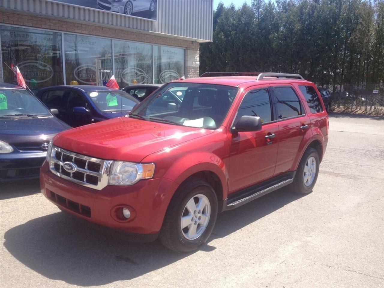 <a href=https://www.clubautoprestige.com/occasion/Ford-Escape-2010.html>https://www.clubautoprestige.com/occasion/Ford-Escape-2010.html</a>

LE MEILLEUR PRIX GARANTIE! PRÊT À BATTRE LE PRIX DE LA COMPÉTITION! LIQUIDATION JUSQUA $6500 EN RABAIS OU REMISES *** INSPECTION INCLUSE *** BALANCE DE GARANTIE MANUFACTURIER OU 1an/15,000km MOTOPROPULSEUR GRATUITE*** 

1e, 2e, 3e, 4e & 5e  CHANCES AU CRÉDIT 100% APPROUVÉ! AYEZ LA LIBERTÉ DESPRIT & REBATIR VOTRE CRÉDIT AVEC UN PRÊT OUVERT! REMPLISSEZ UNE DEMANDE DE CRÉDIT SECURISÉ ENLIGNE! https://www.clubautoprestige.com/demande-de-financement.html *Pour 47.44$  + taxes par semaine, ce véhicule est finançable sur une terme de 36 mois et calculé à un taux dintérêt annuel de 4.99% avec un versement de 0$ de comptant, les frais de crédit totalisent 528.64$, lobligation totale serait de 7400.64$, taxes en sus *Certaines conditions sappliquent. Sujet à lapprobation de crédit. Détails en magasin. 

*Les taux dintérêt, les termes, les calculs, les frais de crédit, et lobligation totale peuvent varier selon votre dossier de crédit. Obtenez un financement personnalisée chez Club Auto Prestige SANS FRAIS CACHÉES, NI FRAIS DOUVERTURE DE DOSSIER, 100% transparents le tout en vous aidant à rebâtir votre crédit et ce GRATUITEMENT! 

PLUS DE 200 VÉHICULES EN INVENTAIRE, TOUS LES MARQUES & BUDGETS, EN STOCK OU EN COMMANDE SPÉCIAL à seulement 10min de Blainville, Lachenaie, Mascouche, Terrebonne, Laval, 20min de Montréal, Longueil, Repentigny, St-Jérome, St-Sauveur et les Laurentians!  Ça vaut le détour! 

OUVERT 7 JOURS!  AVEC PLUS DE 200 VÉHICULES & DES PRIX IMBATTABLES, LE CHOIX EST SIMPLE WWW.CLUBAUTOPRESTIGE.COM 801 Arthur-Sauvé, St-Eustache (QC) J7R 4K3 (450) 472-1112