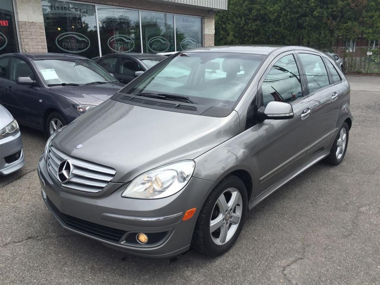 <a href=https://www.clubautoprestige.com/occasion/MercedesBenz-BClass-2008.html>https://www.clubautoprestige.com/occasion/MercedesBenz-BClass-2008.html</a>

LE MEILLEUR PRIX GARANTIE! PRÊT À BATTRE LE PRIX DE LA COMPÉTITION! LIQUIDATION JUSQUA $6500 EN RABAIS OU REMISES *** INSPECTION INCLUSE *** BALANCE DE GARANTIE MANUFACTURIER OU 1an/15,000km MOTOPROPULSEUR GRATUITE*** 

1e, 2e, 3e, 4e & 5e  CHANCES AU CRÉDIT 100% APPROUVÉ! AYEZ LA LIBERTÉ DESPRIT & REBATIR VOTRE CRÉDIT AVEC UN PRÊT OUVERT! REMPLISSEZ UNE DEMANDE DE CRÉDIT SECURISÉ ENLIGNE! https://www.clubautoprestige.com/demande-de-financement.html *Pour 41.30$  + taxes par semaine, ce véhicule est finançable sur une terme de 36 mois et calculé à un taux dintérêt annuel de 4.99% avec un versement de 0$ de comptant, les frais de crédit totalisent 459.80$, lobligation totale serait de 6442.80$, taxes en sus *Certaines conditions sappliquent. Sujet à lapprobation de crédit. Détails en magasin. 

*Les taux dintérêt, les termes, les calculs, les frais de crédit, et lobligation totale peuvent varier selon votre dossier de crédit. Obtenez un financement personnalisée chez Club Auto Prestige SANS FRAIS CACHÉES, NI FRAIS DOUVERTURE DE DOSSIER, 100% transparents le tout en vous aidant à rebâtir votre crédit et ce GRATUITEMENT! 

PLUS DE 200 VÉHICULES EN INVENTAIRE, TOUS LES MARQUES & BUDGETS, EN STOCK OU EN COMMANDE SPÉCIAL à seulement 10min de Blainville, Lachenaie, Mascouche, Terrebonne, Laval, 20min de Montréal, Longueil, Repentigny, St-Jérome, St-Sauveur et les Laurentians!  Ça vaut le détour! 

OUVERT 7 JOURS!  AVEC PLUS DE 200 VÉHICULES & DES PRIX IMBATTABLES, LE CHOIX EST SIMPLE WWW.CLUBAUTOPRESTIGE.COM 801 Arthur-Sauvé, St-Eustache (QC) J7R 4K3 (450) 472-1112