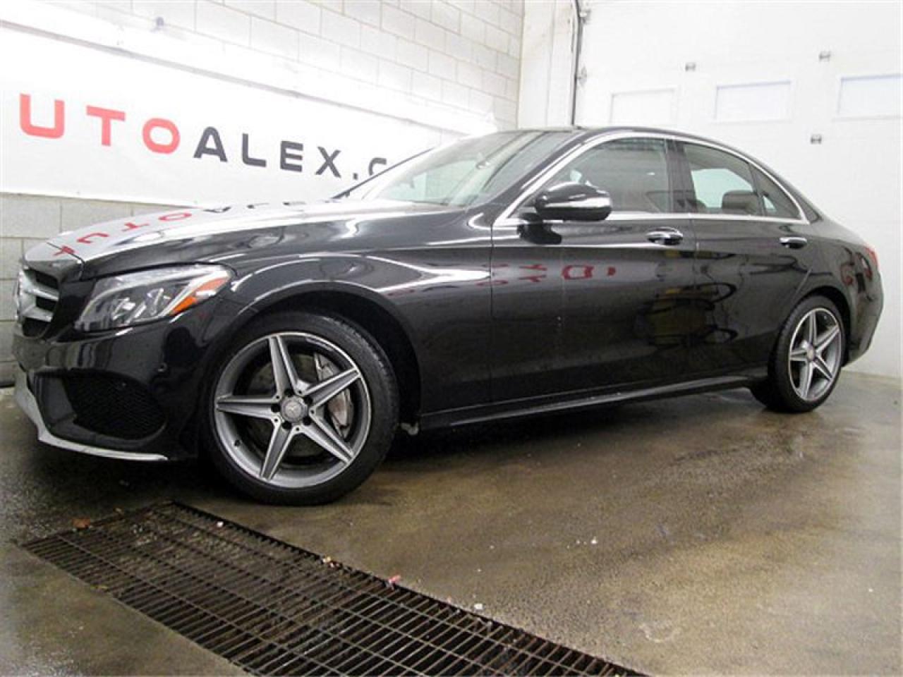 Used 2015 Mercedes-Benz C-Class C300 Amg Navi Cuir for sale in St-Eustache, QC