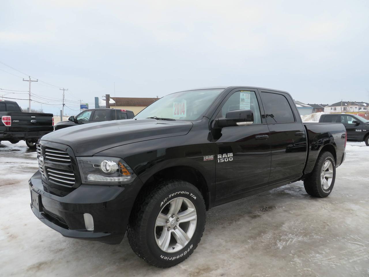<a href=https://www.autosjnlapointe.com/occasion/RAM-1500-2014.html>https://www.autosjnlapointe.com/occasion/RAM-1500-2014.html</a>

RAM 1500 SPORT 4X4 CREWCAB 2014, 50 000KM , TRANSMISSION AUTOMATIQUE 8 VITESSES AVEC MODE MANUEL, MOTEUR V8 5.7L HEMI, INTÉRIEUR DE BOÎTE PLASTIFIÉ, ÉCHAPPEMENT ARRIÈRE DOUBLE, ROUES MAGS ORIGINALES 20 POUCES AVEC PNEUS ALL TERRAIN, CAMÉRA DE RECYL, CAPTEURS DAIDE AU STATIONNEMENT AVANT ET ARRIÈRE, SYSTÈME DE SON ALPINE AVEC SUBWOOFER-ÉCRAN TACTILE-GPS, CONSOLE CENTRALE, SIÈGES ÉLECTRIQUES CHAUFFÉS ET CLIMATISÉS, VOLANT CHAUFFANT, TOIT OUVRANT, CAMION TOUT SIMPLEMENT TOUT ÉQUIPÉ AVEC UN LOOK DENFER, À QUI LA CHANCE ! camion déjà accidenté dans le passé et très bien reconstruit, Le meilleur endroit où trouver un vaste choix de camions usagés inspectés et garantis. Si nous ne l avons pas dans notre inventaire, il nous fera plaisir de le chercher pour vous! 1ère et 2e chance au crédit. Pour consulter notre inventaire, cliquer sur voir toutes les annonces de cet annonceur ou visiter sur notre site internet au www.autosjnlapointe.com / FACEBOOK : Automobiles J.N. Lapointe. Vous pouvez nous rejoindre au 418-830-3498 ou Jocelyn (418) 564-4157



****** Chez Automobiles J.N Lapointe, on ne simprovise pas expert dans le camion léger... Cest notre SPÉCIALITÉ!!! ******