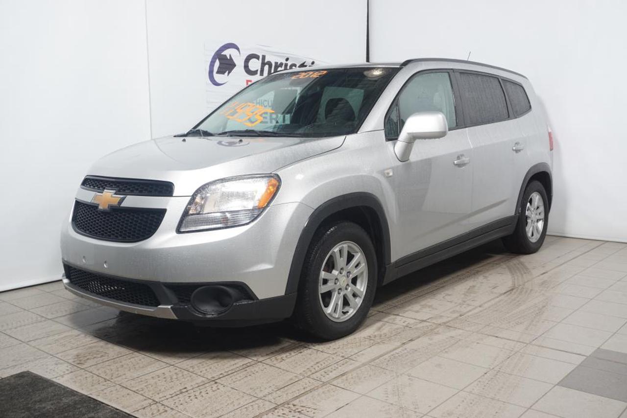 <a href=https://www.christin.com/occasion/Chevrolet-Orlando-2012.html>https://www.christin.com/occasion/Chevrolet-Orlando-2012.html</a>

7 PASSAGERS***MAINTENANT OUVERT TOUS LES SAMEDI***FINACEMENT SUR PLACE 1ER 2IEME 3IEME CHANCE AUX CREDIT***AUCUNE CAS REFUSÉ*** VEHICULE CERTIFIES GM, INSPECTÉ A 150 POINTS, PRIVILEGE DECHANGE, ASSISTANCE ROUTIERE, GARANTIE DU MANUFACTURIER