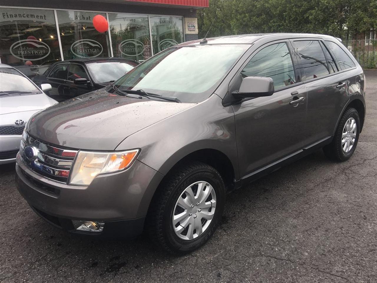 <a href=https://www.clubautoprestige.com/occasion/Ford-Edge-2009.html>https://www.clubautoprestige.com/occasion/Ford-Edge-2009.html</a>

LE MEILLEUR PRIX GARANTIE! PRÊT À BATTRE LE PRIX DE LA COMPÉTITION! LIQUIDATION JUSQUA $6500 EN RABAIS OU REMISES *** INSPECTION INCLUSE *** BALANCE DE GARANTIE MANUFACTURIER OU 1an/15,000km MOTOPROPULSEUR GRATUITE*** 

1e, 2e, 3e, 4e & 5e  CHANCES AU CRÉDIT 100% APPROUVÉ! AYEZ LA LIBERTÉ DESPRIT & REBATIR VOTRE CRÉDIT AVEC UN PRÊT OUVERT! REMPLISSEZ UNE DEMANDE DE CRÉDIT SECURISÉ ENLIGNE! https://www.clubautoprestige.com/demande-de-financement.html *Pour 48.97$ +  taxes par semaine, ce véhicule est finançable sur une terme de 36 mois et calculé à un taux dintérêt annuel de 4.99% avec un versement de 0$ de comptant, les frais de crédit totalisent 545.32$, lobligation totale serait de 7639.32$, taxes en sus *Certaines conditions sappliquent. Sujet à lapprobation de crédit. Détails en magasin. 

*Les taux dintérêt, les termes, les calculs, les frais de crédit, et lobligation totale peuvent varier selon votre dossier de crédit. Obtenez un financement personnalisée chez Club Auto Prestige SANS FRAIS CACHÉES, NI FRAIS DOUVERTURE DE DOSSIER, 100% transparents le tout en vous aidant à rebâtir votre crédit et ce GRATUITEMENT! 

PLUS DE 200 VÉHICULES EN INVENTAIRE, TOUS LES MARQUES & BUDGETS, EN STOCK OU EN COMMANDE SPÉCIAL à seulement 10min de Blainville, Lachenaie, Mascouche, Terrebonne, Laval, 20min de Montréal, Longueil, Repentigny, St-Jérome, St-Sauveur et les Laurentians!  Ça vaut le détour! 

OUVERT 7 JOURS!  AVEC PLUS DE 200 VÉHICULES & DES PRIX IMBATTABLES, LE CHOIX EST SIMPLE WWW.CLUBAUTOPRESTIGE.COM 801 Arthur-Sauvé, St-Eustache (QC) J7R 4K3 (450) 472-1112