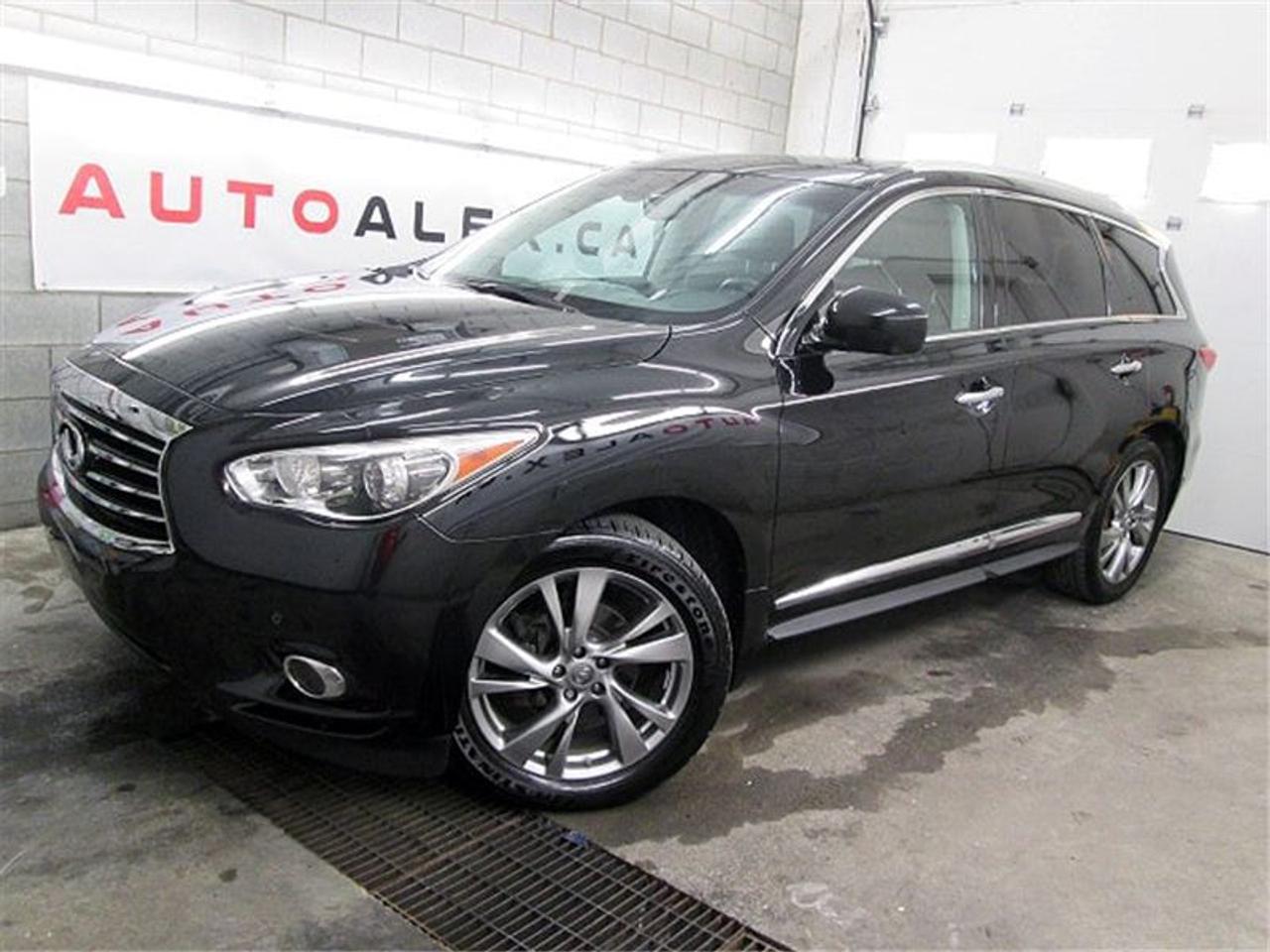 <a href=https://www.autoaubaine.com/Infiniti-Jx35-c6981089.html>https://www.autoaubaine.com/Infiniti-Jx35-c6981089.html</a>

8 PNEUS INCLUS AVEC FINANCEMENT*    DVD AVEC 2 ÉCRAN DANS SIÈGES     NAVIGATION     TRACTION INTÉGRALE     TOIT PANORAMIQUE    CUIR SIÈGES CHAUFFANTS ET REFROIDISSANT ET EN MÉMOIRE DE FORME     XENON A/C ET SIÈGES CHAUFFANTS ARRIÈRE     VOLANT CHAUFFANT    BLUETOOTH     MAGS 20 POUCES     RÉGULATEUR DE VITESSE    AUDIO SUR VOLANT     98,000KM    ET BEAUCOUP PLUS.....    VÉHICULE DIRECTEMENT DE INFINITI CANADA  FINANCEMENT MAISON MAINTENANT DISPONIBLE    Taux de financement 4.9% disponible*    POURQUOI AUTOALEX.CA?    Pas de vente sous pression.  Nous garantissons les plus bas prix au Canada.  Nous sommes en affaire depuis 1996.  Plus de 98.6% de clients satisfaits.  Nous avons 2 terrains pour mieux vous servir.  Nous avons plus de 200 véhicules en inventaire.  Nous acceptons tous les échanges.  Nous sommes ouverts 7 jours.  Plusieurs options de garanties prolongées.  Aucun cas de crédit refusé.  Pas de véhicule enregistré VGA ou reconstruit.  Nous offrons historique du véhicules gratuitement sur place.  Nous encourageons votre propre inspection avant lachat.    *certaines conditions peuvent sappliquer   ************************************************************     8 TIRES INCLUDED WITH FINANCING*    NAVIGATION     BACKUP CAMERA     AWD     DVD WITH 2 SCREENS IN FRONT SEAT HEADREST     SUNROOF     LEATHER HEATED AND VENTILATED MEMORY FRONT SEATS     LEATHER HEATED REAR SEATS    HEATED STEERING WHEEL    XENON     REAR A/C AND HEATED SEATS     BLUETOOTH     20 INCH ALLOY WHEELS     CRUISE CONTROL     98,000KM    AND MUCH MORE......     VEHICLE DIRECTLY FROM INFINITI CANADA  HOUSE FINANCING NOW AVAILABLE    4.9% financing available*    WHY AUTOALEX.CA?    We guarantee the lowest prices in Canada.   In business since 1996.  More than 98.6% of satisfied customers.  2 lots to serve you better.  More than 200 vehicles in inventory.  We accept all trades.  Open 7 days.  Many extended warranties options.  100% credit approval.  No rebuilt vehicles.  We offer free car history reports.  We encourage pre-sale inspections.  No under pressure sales.    *certain conditions may apply