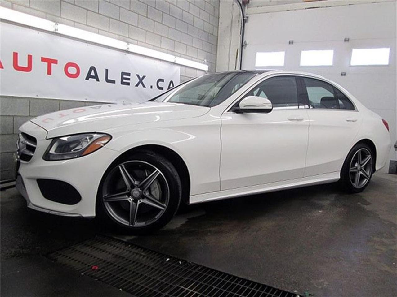 <a href=https://www.autoaubaine.com/Mercedes-Benz-C-Class-c6940004.html>https://www.autoaubaine.com/Mercedes-Benz-C-Class-c6940004.html</a>

8 PNEUS INCLUS AVEC FINANCEMENT*    Sport package (VALEUR $2175 Jantes AMG de 18 pouces, sièges sport, disques de frein avant percés, touches cosmétiques sportives)    Lighting package (VALEUR $800; feux de route adaptatifs et phares dynamiques)    Multimedia package (VALEUR $2690; navigation, stockage sur disque dur de 10 gigaoctets, écran haute résolution de 8,4 pouces, lecteur CD / DVD, emplacement SD, trafic et météo SiriusXM, et caméra de recul)    Driver Assistance pack (VALEUR $2800; Régulateur automatique de vitesse Distronic Plus avec freinage automatique, assistance active au point mort et au maintien de voie, ainsi que protection anticollision pré-Safe Plus, assistance à la direction et assistance au freinage Plus avec détection du trafic transversal)    4MATIC SPORT AMG PACKAGE    NAVIGATION    ATTENTION ASSIST    CAMERA DE RECULE    CUIR    TOIT OUVRANT PANORAMIQUE    SIÈGES CHAUFFANTS ET EN MÉMOIRE DE FORME     AUTOMATIQUE     A/C    MAGS AMG 18 POUCES    RÉGULATEUR DE VITESSE    AUDIO SUR VOLANT     BLUETOOTH     VITRES PORTES ET MIROIRS ÉLECTRIQUE     42,000KM    BALANCE DE GARANTIE MERCEDES  VÉHICULE DIRECTEMENT DE MERCEDES CANADA  FINANCEMENT MAISON MAINTENANT DISPONIBLE    financement 4.9% disponible*     POURQUOI AUTOALEX.CA?    Pas de vente sous pression.  Nous garantissons les plus bas prix au Canada.  Nous sommes en affaire depuis 1996.  Plus de 98.6% de clients satisfaits.  Nous avons 2 terrains pour mieux vous servir.  Nous avons plus de 200 véhicules en inventaire.  Nous acceptons tous les échanges.  Nous sommes ouverts 7 jours.  Plusieurs options de garanties prolongées.  Aucun cas de crédit refusé.  Pas de véhicule enregistré VGA ou reconstruit.  Nous offrons historique du véhicules gratuitement sur place.  Nous encourageons votre propre inspection avant lachat.    *certaines conditions peuvent sappliquer  ************************************************************     8 TIRES INCLUDED WITH FINANCING*    Sport package (VALUE $2175 18-inch AMG wheels, sport seats, drilled front brake rotors, sporty cosmetic touches)    Lighting package (VALUE $800; adaptive high beams and dynamic headlamps)    Multimedia package (VALUE $2690; navigation, 10-gigabyte hard-drive storage, 8.4-inch high-res screen, CD/DVD player, SD slot, SiriusXM Traffic and Weather, and backup camera)    Driver Assistance pack (VALUE $2800; Distronic Plus automatic cruise control with auto braking, active blind-spot and lane-keeping assists, as well as Pre-Safe Plus rear-end collision protection, steering assist, and Brake Assist Plus with cross-traffic detection)    4MATIC SPORT AMG PACKAGE    NAVIGATION    ATTENTION ASSIST    REVERSE CAMERA    LEATHER HEATED MEMORY SEATS    PANORAMIC SUNROOF    AUTOMATIC     STEERING MOUNTED AUDIO CONTROLS     CRUISE CONTROL    A/C    BLUETOOTH     POWER WINDOWS DOOR LOCKS AND MIRRORS     42,000KM    WARRANTY BY MERCEDES  VEHICLE DIRECTLY FROM MERCEDES CANADA  HOUSE FINANCING NOW AVAILABLE    4.9% financing available*    WHY AUTOALEX.CA?    We guarantee the lowest prices in Canada.   In business since 1996.  More than 98.6% of satisfied customers.  2 lots to serve you better.  More than 200 vehicles in inventory.  We accept all trades.  Open 7 days.  Many extended warranties options.  100% credit approval.  No rebuilt vehicles.  We offer free car history reports.  We encourage pre-sale inspections.  No under pressure sales.    *certain conditions may apply
