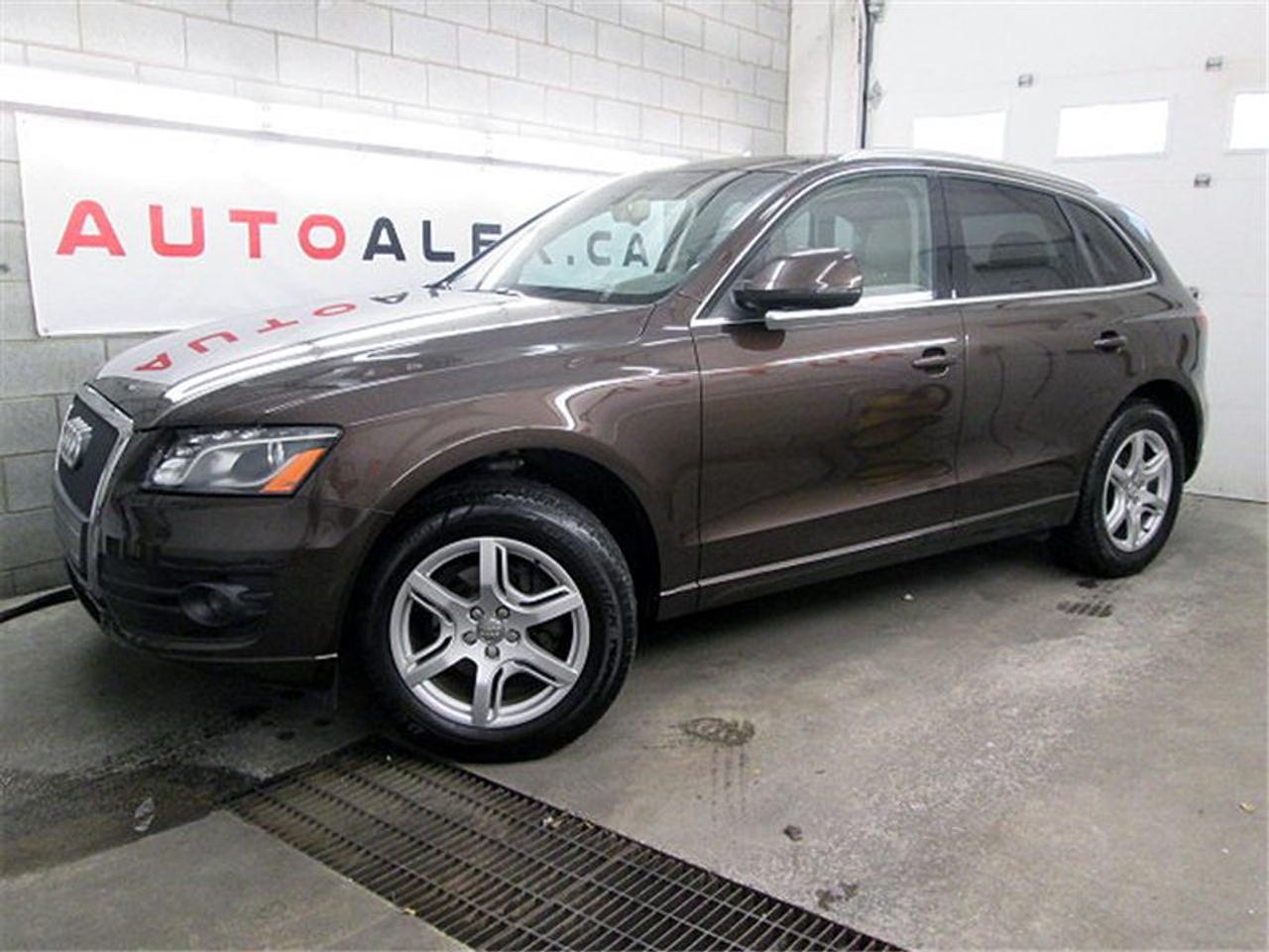 <a href=https://www.autoaubaine.com/Audi-Q5-c6940646.html>https://www.autoaubaine.com/Audi-Q5-c6940646.html</a>

**RABAIS DE FINANCEMENT -$1000**    2.0T QUATTRO PREMIUM PACKAGE    CUIR    TOIT OUVRANT PANORAMIQUE    MAGS    AUTOMATIQUE     RÉGULATEUR DE VITESSE     AUDIO SUR VOLANT     A/C    SIÈGES CHAUFFANTS ET EN MÉMOIRE DE FORME    BLUETOOTH     VITRES PORTES ET MIROIRS ÉLECTRIQUE     69,900KM    VÉHICULE DIRECTEMENT DE AUDI CANADA  FINANCEMENT MAISON MAINTENANT DISPONIBLE    financement 4.9% disponible*     POURQUOI AUTOALEX.CA?    Pas de vente sous pression.  Nous garantissons les plus bas prix au Canada.  Nous sommes en affaire depuis 1996.  Plus de 98.6% de clients satisfaits.  Nous avons 2 terrains pour mieux vous servir.  Nous avons plus de 200 véhicules en inventaire.  Nous acceptons tous les échanges.  Nous sommes ouverts 7 jours.  Plusieurs options de garanties prolongées.  Aucun cas de crédit refusé.  Pas de véhicule enregistré VGA ou reconstruit.  Nous offrons historique du véhicules gratuitement sur place.  Nous encourageons votre propre inspection avant lachat.    *certaines conditions peuvent sappliquer  ************************************************************     **FINANCING REBATE -$1000**    2.0T QUATTRO PREMIUM PACKAGE    PANORAMIC SUNROOF    LEATHER HEATED MEMORY SEATS    ALLOY WHEELS    AUTOMATIC    CRUISE CONTROL    STEERING MOUNTED AUDIO CONTROLS     A/C    BLUETOOTH     POWER WINDOWS DOOR LOCKS AND MIRRORS     69,900KM    VEHICLE DIRECTLY FROM AUDI CANADA  HOUSE FINANCING NOW AVAILABLE    4.9% financing available*    WHY AUTOALEX.CA?    We guarantee the lowest prices in Canada.   In business since 1996.  More than 98.6% of satisfied customers.  2 lots to serve you better.  More than 200 vehicles in inventory.  We accept all trades.  Open 7 days.  Many extended warranties options.  100% credit approval.  No rebuilt vehicles.  We offer free car history reports.  We encourage pre-sale inspections.  No under pressure sales.    *certain conditions may apply