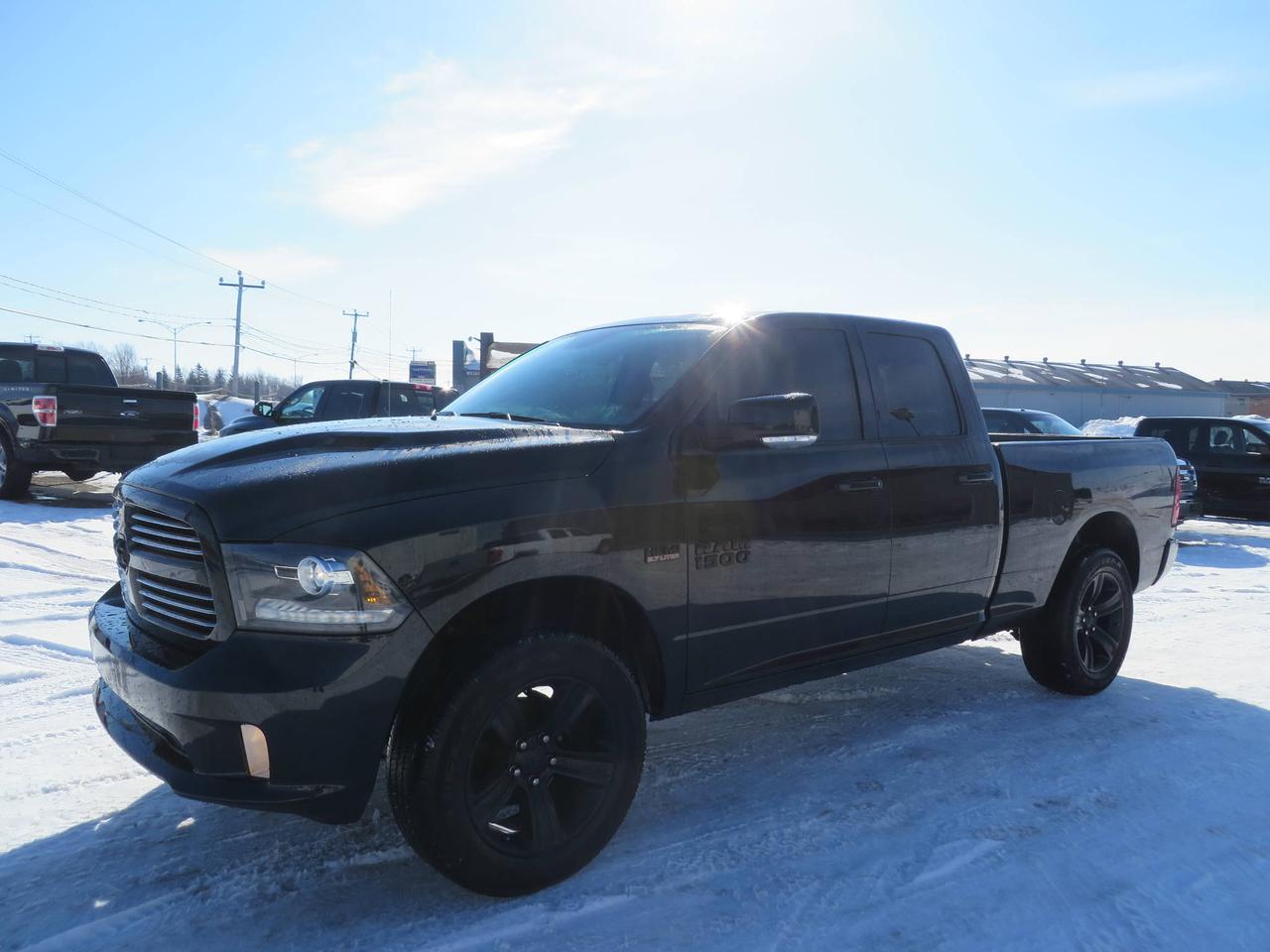 <a href=https://www.autosjnlapointe.com/occasion/RAM-1500-2016.html>https://www.autosjnlapointe.com/occasion/RAM-1500-2016.html</a>

DODGE RAM 1500 SPORT BLACK EDITION  2016 , QUAD CAB , AUTOMATIQUE 8 VITESSES , AVEC 84 000KM , MOTEUR 5.7 L. CAMION TOUTE EQUIPÊR , GROUPE ELECTRIQUE COMPLET , A/C , DEMAREUR A DISTANCE  ORIGINE  ECRAN TACTILE , CAMERA DE RECUL , GROS SYSTEME DE SON ALPINE  AVEC SUB , INTERIEUR CUIR ET TISSUS , TOIT OUVRANT , FOND DE BOITE EN PLASTIQUE , MAGS NOIR , TRES BEAU CAMION , A VOIR !Camion déjà accidenté dans le passé et très bien reconstruit. ici meme dans nos atelier . Le meilleur endroit où trouver un vaste choix de camions usagés inspectés et garantis. Si nous ne lavons pas dans notre inventaire, il nous fera plaisir de le chercher pour vous! 1ère et 2e chance au crédit. Pour consulter notre inventaire, cliquer sur voir toutes les annonces de cet annonceur ou visiter sur notre site internet au ww.autosjnlapointe.com / FACEBOOK : Automobiles J.N. Lapointe. Vous pouvez nous rejoindre au 418-835-2394 ou Jocelyn (418) 564-4157



****** Chez Automobiles J.N Lapointe, on ne simprovise pas expert dans le camion léger... Cest notre SPÉCIALITÉ!!! ******