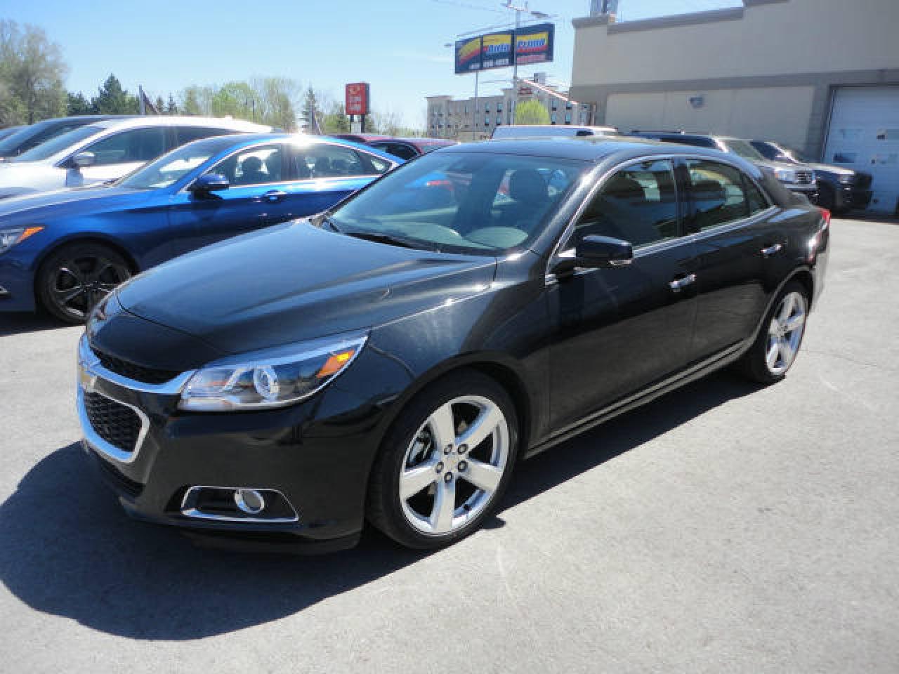 Used 2015 Chevrolet Malibu LTZ-Turbo-Cuir-Toit-DemDist-Cam a vendre for sale in Laval, QC