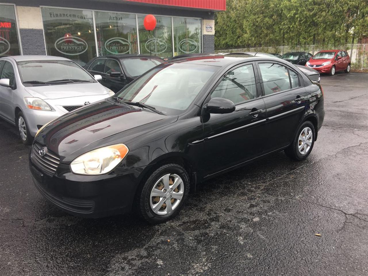 <a href=https://www.clubautoprestige.com/occasion/Hyundai-Accent-2009.html>https://www.clubautoprestige.com/occasion/Hyundai-Accent-2009.html</a>

LE MEILLEUR PRIX GARANTIE! PRÊT À BATTRE LE PRIX DE LA COMPÉTITION! LIQUIDATION JUSQUA $6500 EN RABAIS OU REMISES *** INSPECTION INCLUSE *** BALANCE DE GARANTIE MANUFACTURIER OU 1an/15,000km MOTOPROPULSEUR GRATUITE*** 

1e, 2e, 3e, 4e & 5e  CHANCES AU CRÉDIT 100% APPROUVÉ! AYEZ LA LIBERTÉ DESPRIT & REBATIR VOTRE CRÉDIT AVEC UN PRÊT OUVERT! REMPLISSEZ UNE DEMANDE DE CRÉDIT SECURISÉ ENLIGNE! https://www.clubautoprestige.com/demande-de-financement.html *Pour 23.49$ +  taxes par semaine, ce véhicule est finançable sur une terme de 36 mois et calculé à un taux dintérêt annuel de 13.5% avec un versement de 0$ de comptant, les frais de crédit totalisent 664.78$, lobligation totale serait de 3664.44$, taxes en sus *Certaines conditions sappliquent. Sujet à lapprobation de crédit. Détails en magasin. 

*Les taux dintérêt, les termes, les calculs, les frais de crédit, et lobligation totale peuvent varier selon votre dossier de crédit. Obtenez un financement personnalisée chez Club Auto Prestige SANS FRAIS CACHÉES, NI FRAIS DOUVERTURE DE DOSSIER, 100% transparents le tout en vous aidant à rebâtir votre crédit et ce GRATUITEMENT! 

PLUS DE 200 VÉHICULES EN INVENTAIRE, TOUS LES MARQUES & BUDGETS, EN STOCK OU EN COMMANDE SPÉCIAL à seulement 10min de Blainville, Lachenaie, Mascouche, Terrebonne, Laval, 20min de Montréal, Longueil, Repentigny, St-Jérome, St-Sauveur et les Laurentians!  Ça vaut le détour! 

OUVERT 7 JOURS!  AVEC PLUS DE 200 VÉHICULES & DES PRIX IMBATTABLES, LE CHOIX EST SIMPLE WWW.CLUBAUTOPRESTIGE.COM 801 Arthur-Sauvé, St-Eustache (QC) J7R 4K3 (450) 472-1112