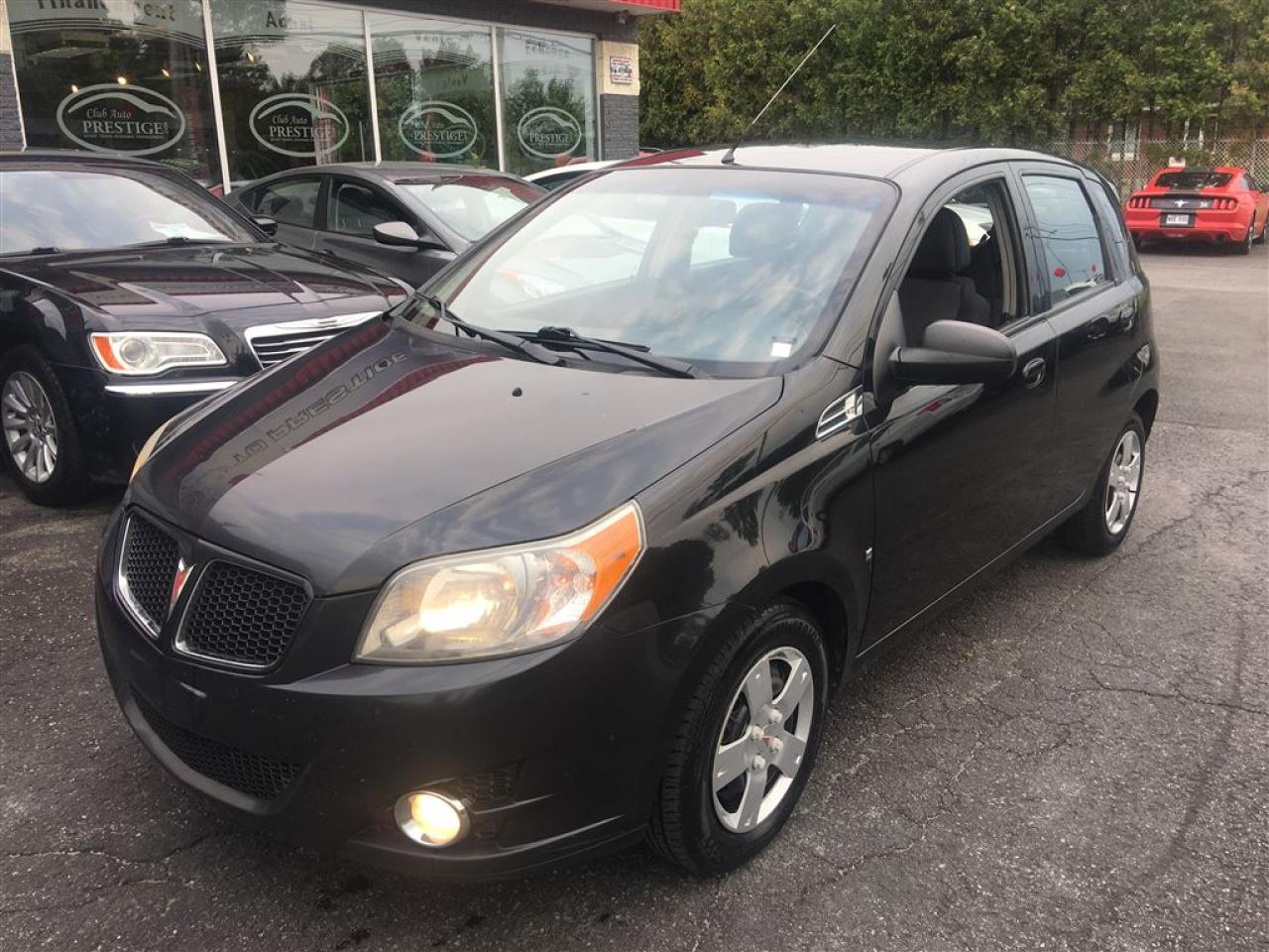 Used 2009 Pontiac Wave GARANTIE GRATUITE 23$/ sem* 0$ Dépôt for sale in St-Eustache, QC
