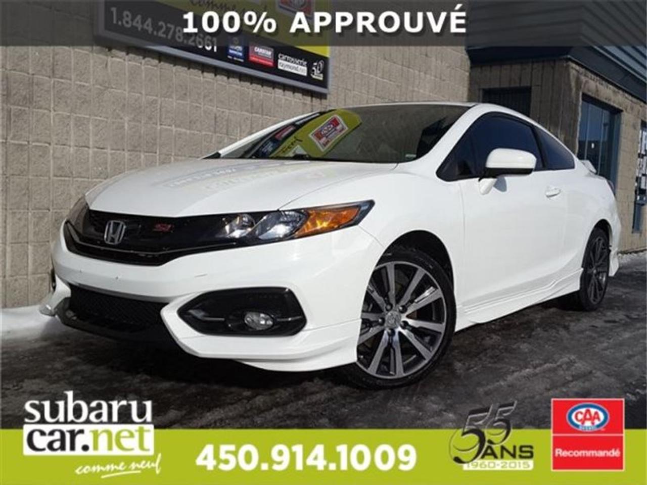 <a href=https://www.autoaubaine.com/Honda-Civic-c6999367.html>https://www.autoaubaine.com/Honda-Civic-c6999367.html</a>

HFP, Caméra de recul, bluetooth, système de navigation, toit ouvrant, sièges chauffants, push start, prise HDMI et USB, jamais accident ... à voir!!!*SubaruCAR.net est un concessionnaire et centre de service indépendant. Nous ne sommes PAS un centre de service ou un concessionnaire Subaru autorisé et nous ne sommes dAUCUNE façon affiliés avec le groupe de Société Subaru. Le paiement proposé est pour une durée de 72 mois, au taux de 6,99%, avec un versement comptant initial de $0 ou valeur déchange équivalente nécessaire. Les frais de crédit total sont de 4806,52$, avec une obligation totale de 26171,14$. Les taxes sont incluses (sujet à lapprobation de votre crédit, certaines conditions sappliquent).Nous sommes ouverts: du lundi au jeudi de 8h à 21h; le vendredi et samedi de 9h à 17h. Demandez-nous de lhistorique du rapport Carproof. SubaruCAR.net est un concessionnaire automobile spécialisé dans la vente et lentretien de Subaru doccasion. Tous nos frais dinspection et de reconditionnement des véhicules sont inclus dans notre prix. Aucun frais caché. Nos algorithmes vous permettent davoir le meilleur rapport qualité-prix. Plus de 100 véhicules en inventaire. La plupart de nos véhicules sont certifiés et prêts pour la livraison. Nous livrons partout au pays. Venez voir le véhicule sur notre site internet pour plus de détail: https://subarucar.net. Demandez-nous une évaluation de votre échange nous sommes à la recherche de véhicule pour notre inventaire. Téléphonez pour un financement facile, sans tracas, 1re, 2e et 3e chance au crédit. Aucun cas refusé, financement maison, taux avantageux, livraison rapide. Nous avons plusieurs programmes de garantis pour sajuster à vos besoins. We can serve you in English if you want. Léquipement peut varier, voire en concession. Faites affaire avec une entreprise familiale de deuxième génération qui existe depuis 1960. Un Subaru, ça sachète chez un spécialiste. Nous sommes garage recommandé par CAA Québec depuis 1994. Nous sommes situés à 30 minutes de Montréal sur la rive sud. Contactez-nous au SubaruCAR.net, 300 boul. Richelieu, route 112, Richelieu, Vente@SubaruCAR.net, SMS MMS texto 514.703.7822, Téléphone 1.450.914.1009.