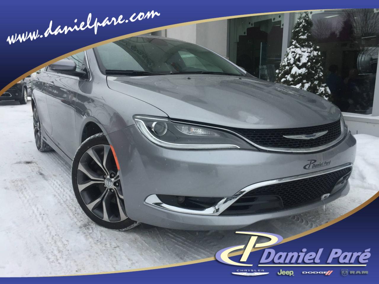 Used 2016 Chrysler 200 C TOIT PANO. GPS CUIR for sale in St-Malachie, QC