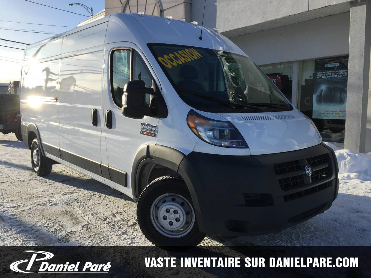 Used 2017 Ram Promaster 2500 toit élevé V6 3.6L PLANCHER12' for sale in St-Malachie, QC