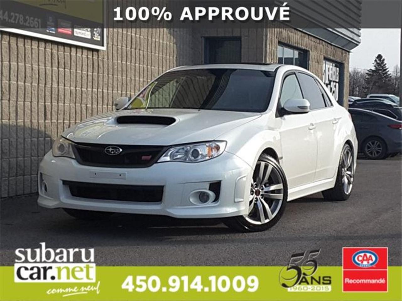 <a href=https://www.autoaubaine.com/Subaru-WRX-c7022504.html>https://www.autoaubaine.com/Subaru-WRX-c7022504.html</a>

TSURUGI, TURBO, SIÈGE CHAUFFANT, BLUETOOTH, RÉGULATEUR DE VITESSE, CLIMATISATION, À NE PAS MANQUER!!* SubaruCAR.net est un concessionnaire et centre de service indépendant. Nous ne sommes PAS un centre de service ou un concessionnaire Subaru autorisé et nous ne sommes dAUCUNE façon affiliés avec le groupe de Société Subaru. Le paiement proposé est pour une durée de 72 mois, au taux de 6,99%, avec un versement comptant initial de $0 ou valeur déchange équivalente nécessaire. Les frais de crédit total sont de 6746,51$, avec une obligation totale de 36734,26$. Les taxes sont incluses (sujet à lapprobation de votre crédit, certaines conditions sappliquent).Nous sommes ouverts: du lundi au jeudi de 8h à 21h; le vendredi et samedi de 9h à 17h. Demandez-nous de lhistorique du rapport Carproof. SubaruCAR.net est un concessionnaire automobile spécialisé dans la vente et lentretien de Subaru doccasion. Tous nos frais dinspection et de reconditionnement des véhicules sont inclus dans notre prix. Aucun frais caché. Nos algorithmes vous permettent davoir le meilleur rapport qualité-prix. Plus de 100 véhicules en inventaire. La plupart de nos véhicules sont certifiés et prêts pour la livraison. Nous livrons partout au pays. Venez voir le véhicule sur notre site internet pour plus de détail: https://subarucar.net. Demandez-nous une évaluation de votre échange nous sommes à la recherche de véhicule pour notre inventaire. Téléphonez pour un financement facile, sans tracas, 1re, 2e et 3e chance au crédit. Aucun cas refusé, financement maison, taux avantageux, livraison rapide. Nous avons plusieurs programmes de garantis pour sajuster à vos besoins. We can serve you in English if you want. Léquipement peut varier, voire en concession. Faites affaire avec une entreprise familiale de deuxième génération qui existe depuis 1960. Un Subaru, ça sachète chez un spécialiste. Nous sommes garage recommandé par CAA Québec depuis 1994. Nous sommes situés à 30 minutes de Montréal sur la rive sud. Contactez-nous au SubaruCAR.net, 300 boul. Richelieu, route 112, Richelieu, Vente@SubaruCAR.net, SMS MMS texto 514.703.7822, Téléphone 1.450.914.1009.