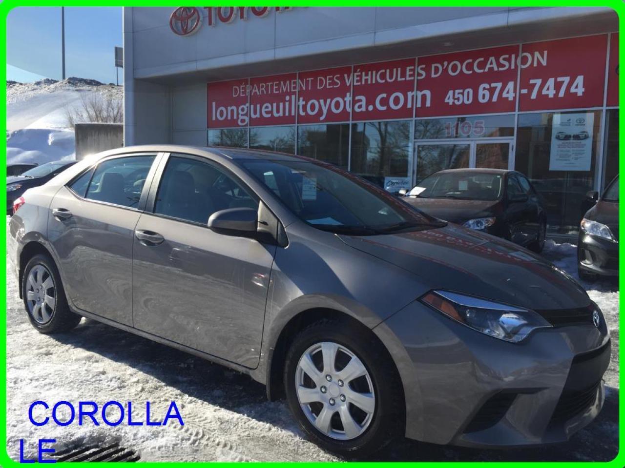 Used 2014 Toyota Corolla LE PNEU D for sale in Longueuil, QC