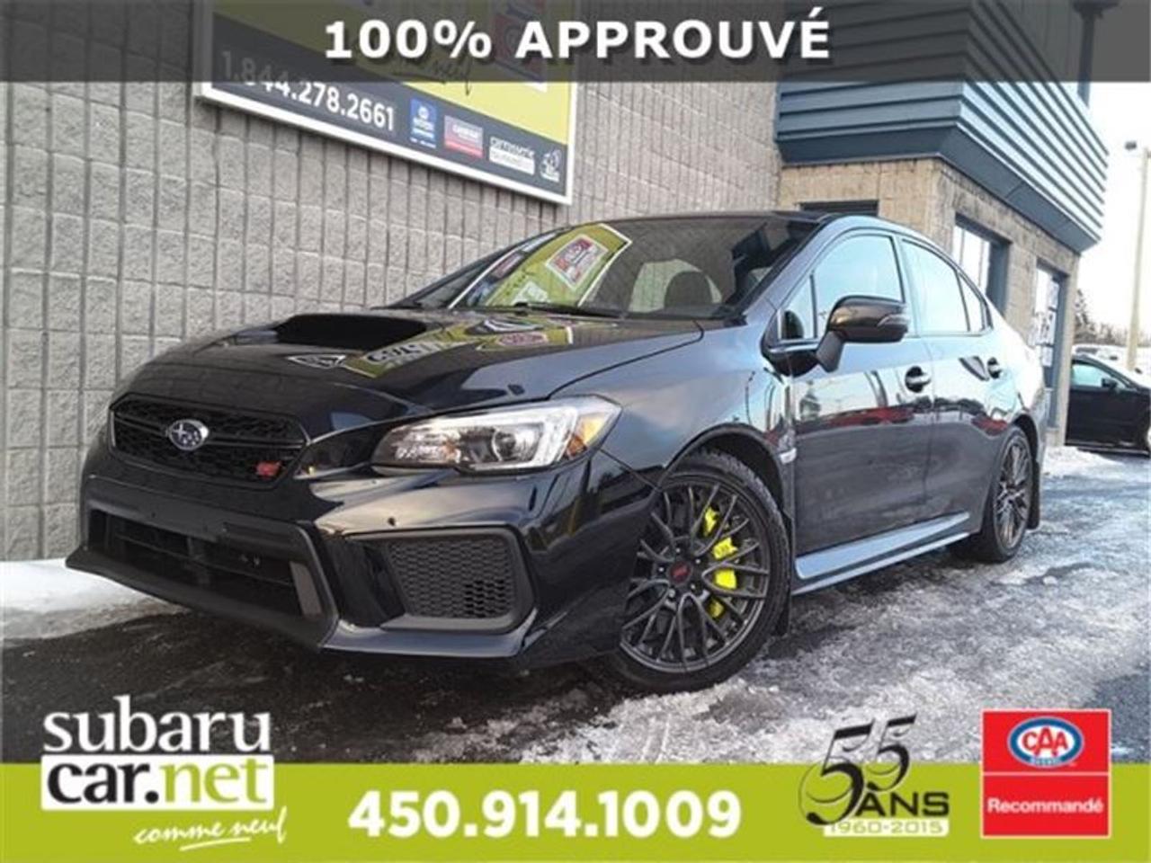 <a href=https://www.autoaubaine.com/Subaru-WRX-c7000804.html>https://www.autoaubaine.com/Subaru-WRX-c7000804.html</a>

Bluetooth, caméra de recul, régulateur de vitesse, intérieur rouge et noir, jamais accident ... à voir !!!!!*SubaruCAR.net est un concessionnaire et centre de service indépendant. Nous ne sommes PAS un centre de service ou un concessionnaire Subaru autorisé et nous ne sommes dAUCUNE façon affiliés avec le groupe de Société Subaru. Le paiement proposé est pour une durée de 84 mois, au taux de 6,99%, avec un versement comptant initial de $0 ou valeur déchange équivalente nécessaire. Les frais de crédit total sont de 11610,79$, avec une obligation totale de 55395,54$. Les taxes sont incluses (sujet à lapprobation de votre crédit, certaines conditions sappliquent).Nous sommes ouverts: du lundi au jeudi de 8h à 21h; le vendredi et samedi de 9h à 17h. Demandez-nous de lhistorique du rapport Carproof. SubaruCAR.net est un concessionnaire automobile spécialisé dans la vente et lentretien de Subaru doccasion. Tous nos frais dinspection et de reconditionnement des véhicules sont inclus dans notre prix. Aucun frais caché. Nos algorithmes vous permettent davoir le meilleur rapport qualité-prix. Plus de 100 véhicules en inventaire. La plupart de nos véhicules sont certifiés et prêts pour la livraison. Nous livrons partout au pays. Venez voir le véhicule sur notre site internet pour plus de détail: https://subarucar.net. Demandez-nous une évaluation de votre échange nous sommes à la recherche de véhicule pour notre inventaire. Téléphonez pour un financement facile, sans tracas, 1re, 2e et 3e chance au crédit. Aucun cas refusé, financement maison, taux avantageux, livraison rapide. Nous avons plusieurs programmes de garantis pour sajuster à vos besoins. We can serve you in English if you want. Léquipement peut varier, voire en concession. Faites affaire avec une entreprise familiale de deuxième génération qui existe depuis 1960. Un Subaru, ça sachète chez un spécialiste. Nous sommes garage recommandé par CAA Québec depuis 1994. Nous sommes situés à 30 minutes de Montréal sur la rive sud. Contactez-nous au SubaruCAR.net, 300 boul. Richelieu, route 112, Richelieu, Vente@SubaruCAR.net, SMS MMS texto 514.703.7822, Téléphone 1.450.914.1009.