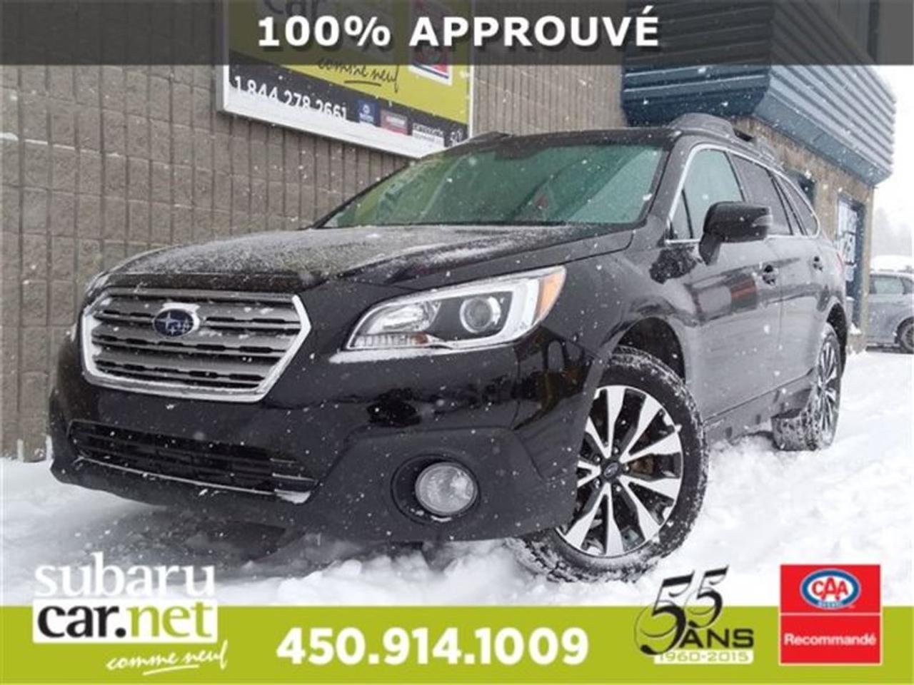 <a href=https://www.autoaubaine.com/Subaru-Outback-c6970115.html>https://www.autoaubaine.com/Subaru-Outback-c6970115.html</a>

EYESIGHT, NAVIGATION, RADIO SATELLITE, CAMERA DE RECUL, TRACTION INTEGRALE, INTERIEUR CUIR, BLUETOOTH, JANTES ALUMINIUM, JAMAIS ACCIDENTE ... A VOIR!!!!!*SubaruCAR.net est un concessionnaire et centre de service indépendant. Nous ne sommes PAS un centre de service ou un concessionnaire Subaru autorisé et nous ne sommes dAUCUNE façon affiliés avec le groupe de Société Subaru. Le paiement proposé est pour une durée de 84 mois, au taux de 6,99%, avec un versement comptant initial de $0 ou valeur déchange équivalente nécessaire. Les frais de crédit total sont de 7037,45$, avec une obligation totale de 33575,95$. Les taxes sont incluses (sujet à lapprobation de votre crédit, certaines conditions sappliquent).Nous sommes ouverts: du lundi au jeudi de 8h à 21h; le vendredi et samedi de 9h à 17h. Demandez-nous de lhistorique du rapport Carproof. SubaruCAR.net est un concessionnaire automobile spécialisé dans la vente et lentretien de Subaru doccasion. Tous nos frais dinspection et de reconditionnement des véhicules sont inclus dans notre prix. Aucun frais caché. Nos algorithmes vous permettent davoir le meilleur rapport qualité-prix. Plus de 100 véhicules en inventaire. La plupart de nos véhicules sont certifiés et prêts pour la livraison. Nous livrons partout au pays. Venez voir le véhicule sur notre site internet pour plus de détail: https://subarucar.net. Demandez-nous une évaluation de votre échange nous sommes à la recherche de véhicule pour notre inventaire. Téléphonez pour un financement facile, sans tracas, 1re, 2e et 3e chance au crédit. Aucun cas refusé, financement maison, taux avantageux, livraison rapide. Nous avons plusieurs programmes de garantis pour sajuster à vos besoins. We can serve you in English if you want. Léquipement peut varier, voire en concession. Faites affaire avec une entreprise familiale de deuxième génération qui existe depuis 1960. Un Subaru, ça sachète chez un spécialiste. Nous sommes garage recommandé par CAA Québec depuis 1994. Nous sommes situés à 30 minutes de Montréal sur la rive sud. Contactez-nous au SubaruCAR.net, 300 boul. Richelieu, route 112, Richelieu, Vente@SubaruCAR.net, SMS MMS texto 514.703.7822, Téléphone 1.450.914.1009.