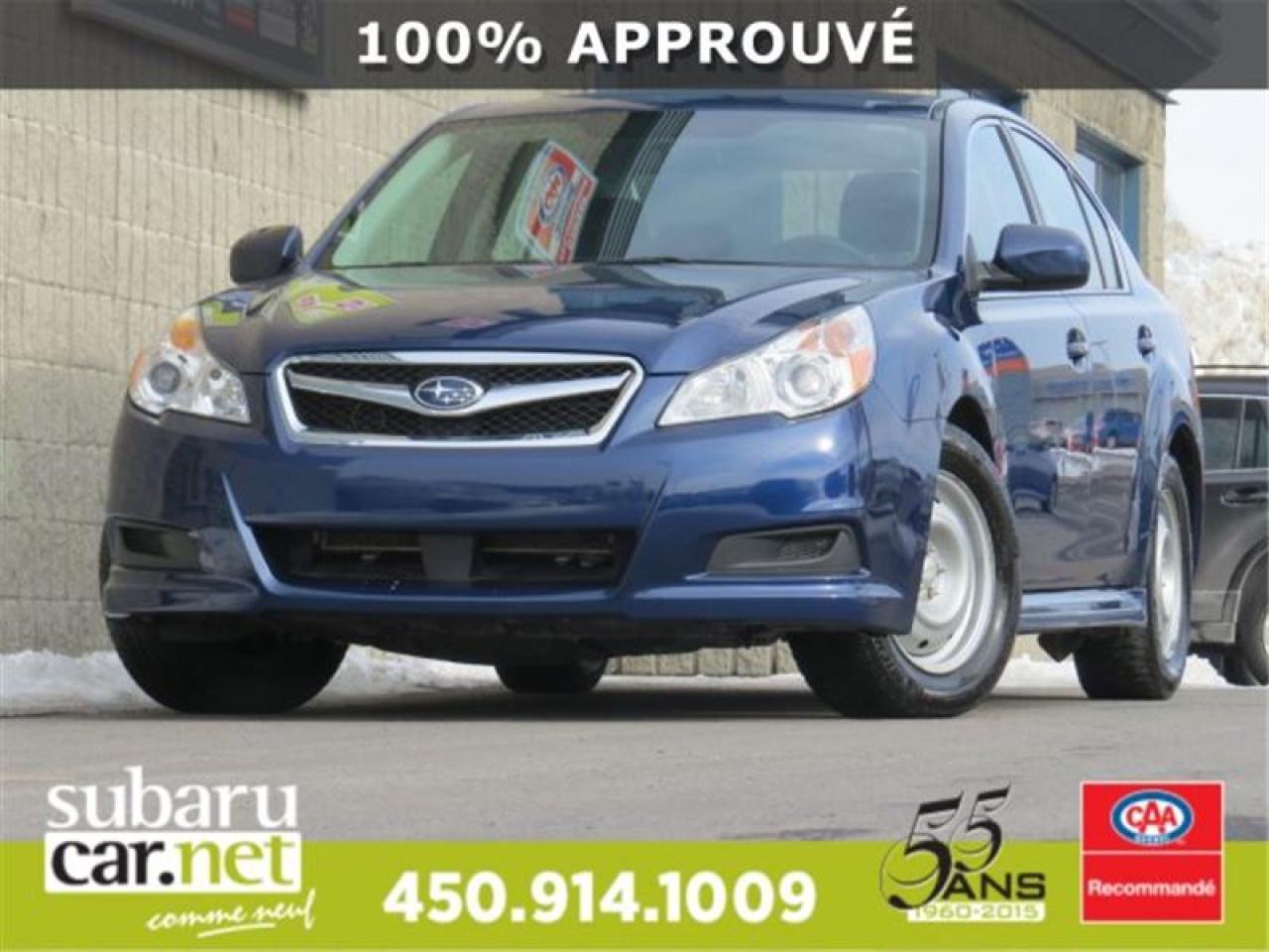 Used 2011 Subaru Legacy 2.5I for sale in Richelieu, QC