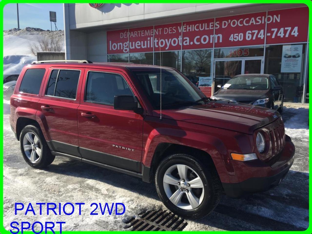 Used 2011 Jeep Patriot SPORT for sale in Longueuil, QC