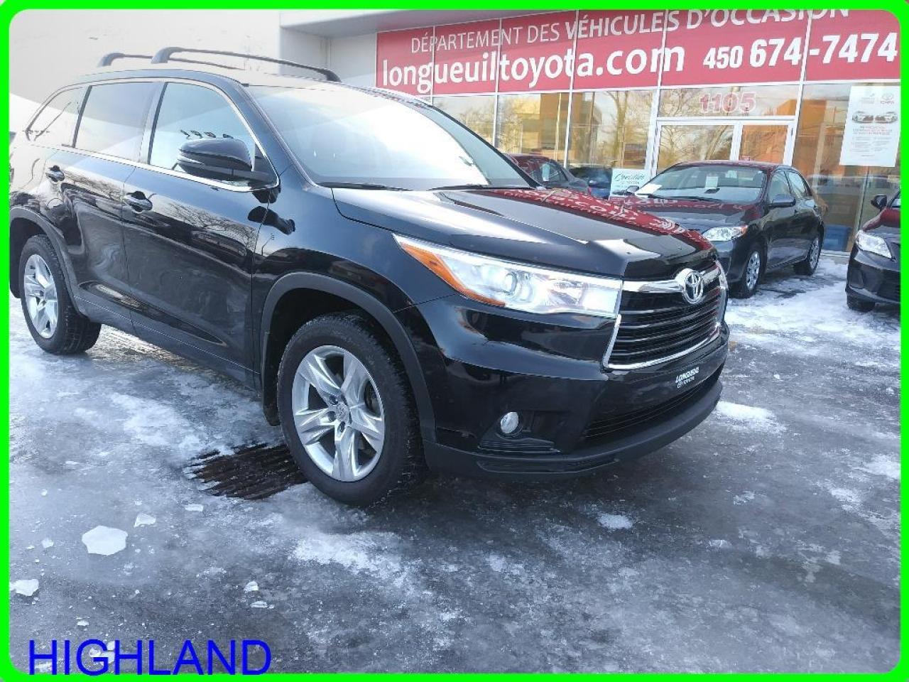 Used 2015 Toyota Highlander LTD V6 AWD for sale in Longueuil, QC