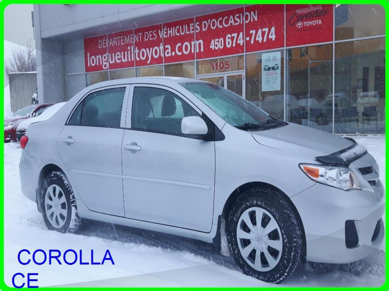 Used 2011 Toyota Corolla CE for sale in Longueuil, QC