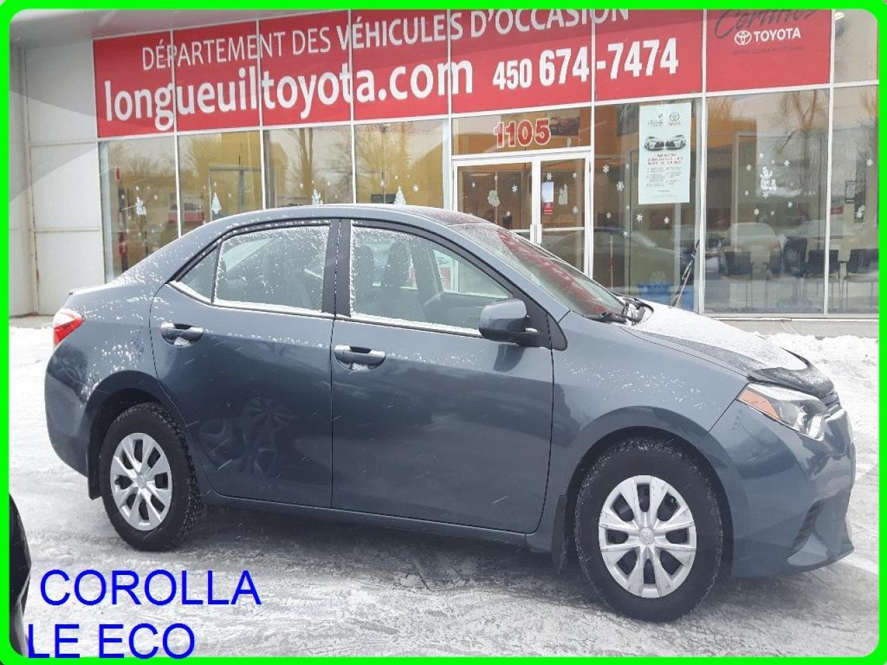 Used 2014 Toyota Corolla Le Eco for sale in Longueuil, QC
