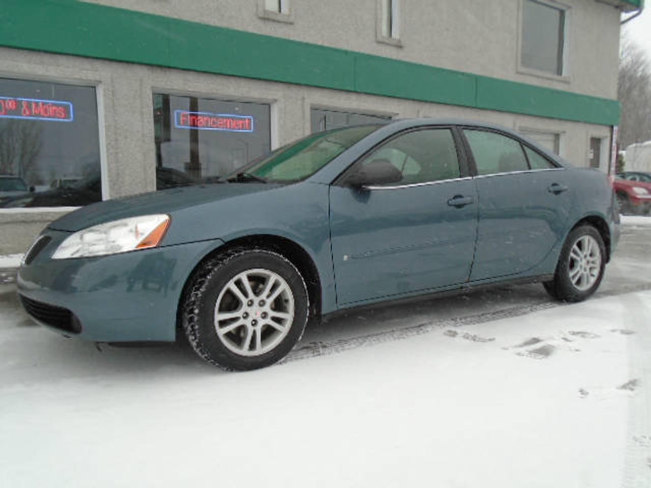 Used 2006 Pontiac G6 Berline 4 portes, moteur V6 for sale in St-J&eacute;r&ocirc;me, QC
