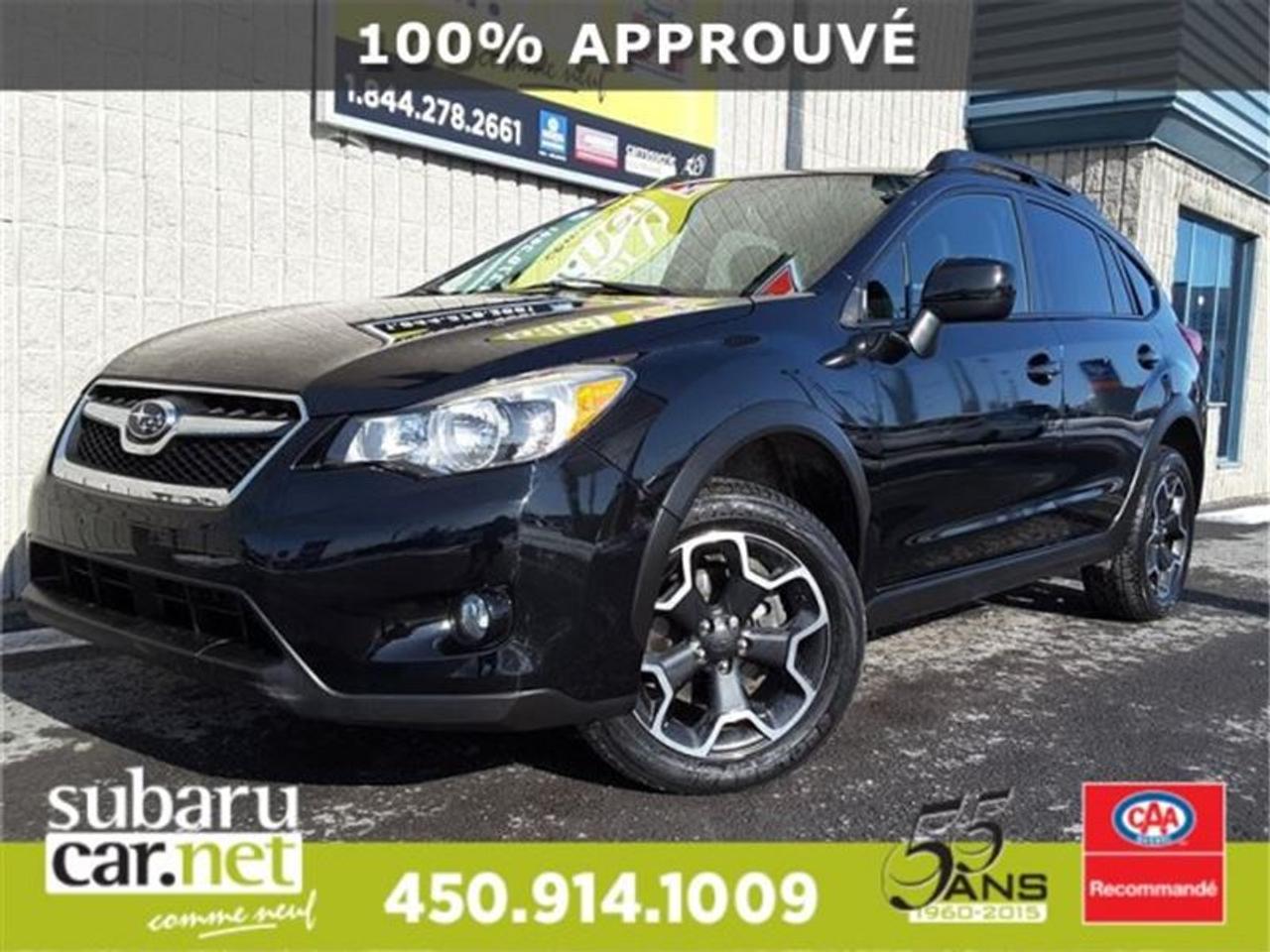 <a href=https://www.autoaubaine.com/Subaru-XV Crosstrek-c7005355.html>https://www.autoaubaine.com/Subaru-XV Crosstrek-c7005355.html</a>

VITRES TEINTEES, SIEGES CHAUFFANTS, VITRES ELECTRIQUES, JANTES ALUMINIUM, TRACTION INTEGRALE, BLUETOOTH...*SubaruCAR.net est un concessionnaire et centre de service indépendant. Nous ne sommes PAS un centre de service ou un concessionnaire Subaru autorisé et nous ne sommes dAUCUNE façon affiliés avec le groupe de Société Subaru. Le paiement proposé est pour une durée de 72 mois, au taux de 6,99%, avec un versement comptant initial de $0 ou valeur déchange équivalente nécessaire. Les frais de crédit total sont de 3901,19$, avec une obligation totale de 21241,69$. Les taxes sont incluses (sujet à lapprobation de votre crédit, certaines conditions sappliquent).Nous sommes ouverts: du lundi au jeudi de 8h à 21h; le vendredi et samedi de 9h à 17h. Demandez-nous de lhistorique du rapport Carproof. SubaruCAR.net est un concessionnaire automobile spécialisé dans la vente et lentretien de Subaru doccasion. Tous nos frais dinspection et de reconditionnement des véhicules sont inclus dans notre prix. Aucun frais caché. Nos algorithmes vous permettent davoir le meilleur rapport qualité-prix. Plus de 100 véhicules en inventaire. La plupart de nos véhicules sont certifiés et prêts pour la livraison. Nous livrons partout au pays. Venez voir le véhicule sur notre site internet pour plus de détail: https://subarucar.net. Demandez-nous une évaluation de votre échange nous sommes à la recherche de véhicule pour notre inventaire. Téléphonez pour un financement facile, sans tracas, 1re, 2e et 3e chance au crédit. Aucun cas refusé, financement maison, taux avantageux, livraison rapide. Nous avons plusieurs programmes de garantis pour sajuster à vos besoins. We can serve you in English if you want. Léquipement peut varier, voire en concession. Faites affaire avec une entreprise familiale de deuxième génération qui existe depuis 1960. Un Subaru, ça sachète chez un spécialiste. Nous sommes garage recommandé par CAA Québec depuis 1994. Nous sommes situés à 30 minutes de Montréal sur la rive sud. Contactez-nous au SubaruCAR.net, 300 boul. Richelieu, route 112, Richelieu, Vente@SubaruCAR.net, SMS MMS texto 514.703.7822, Téléphone 1.450.914.1009.