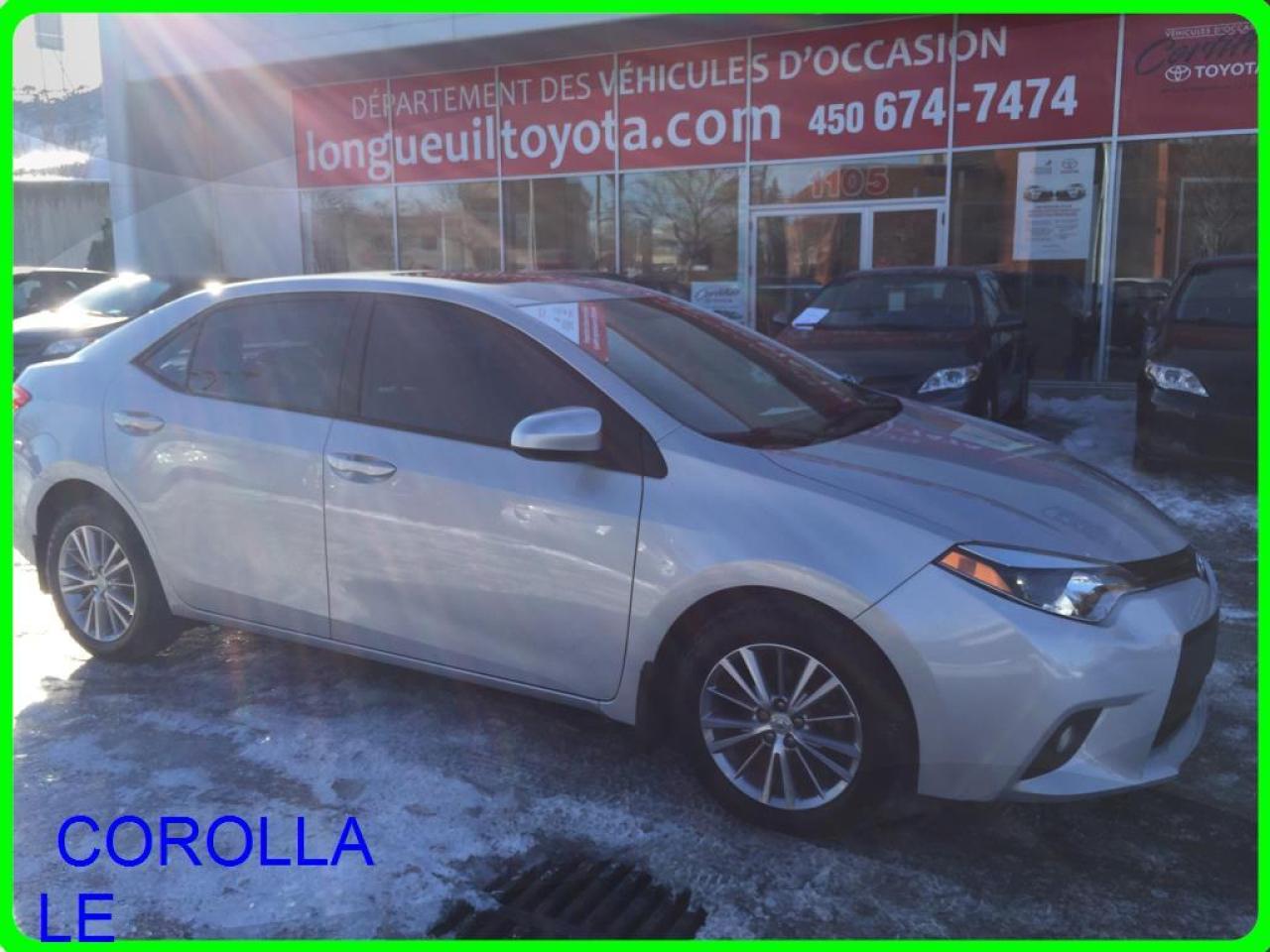 Used 2014 Toyota Corolla LE for sale in Longueuil, QC
