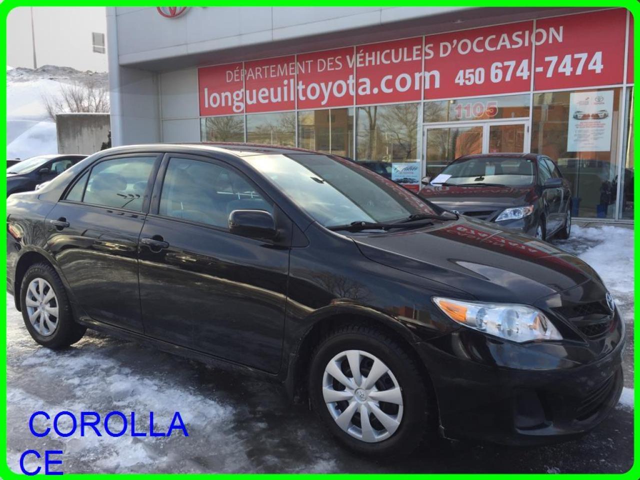 Used 2013 Toyota Corolla CE for sale in Longueuil, QC