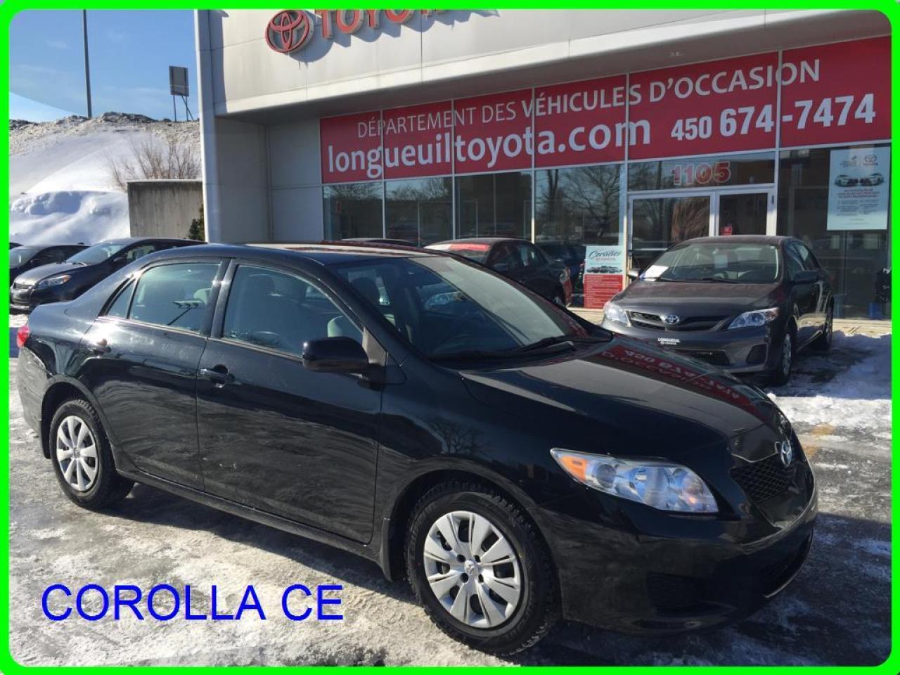 Used 2010 Toyota Corolla CE for sale in Longueuil, QC