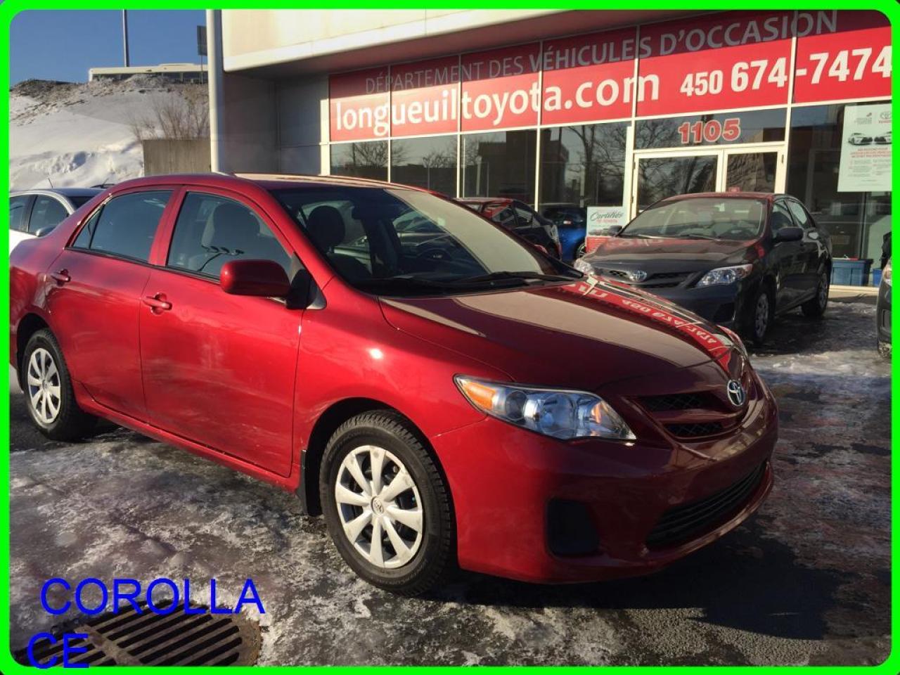 Used 2011 Toyota Corolla CE for sale in Longueuil, QC