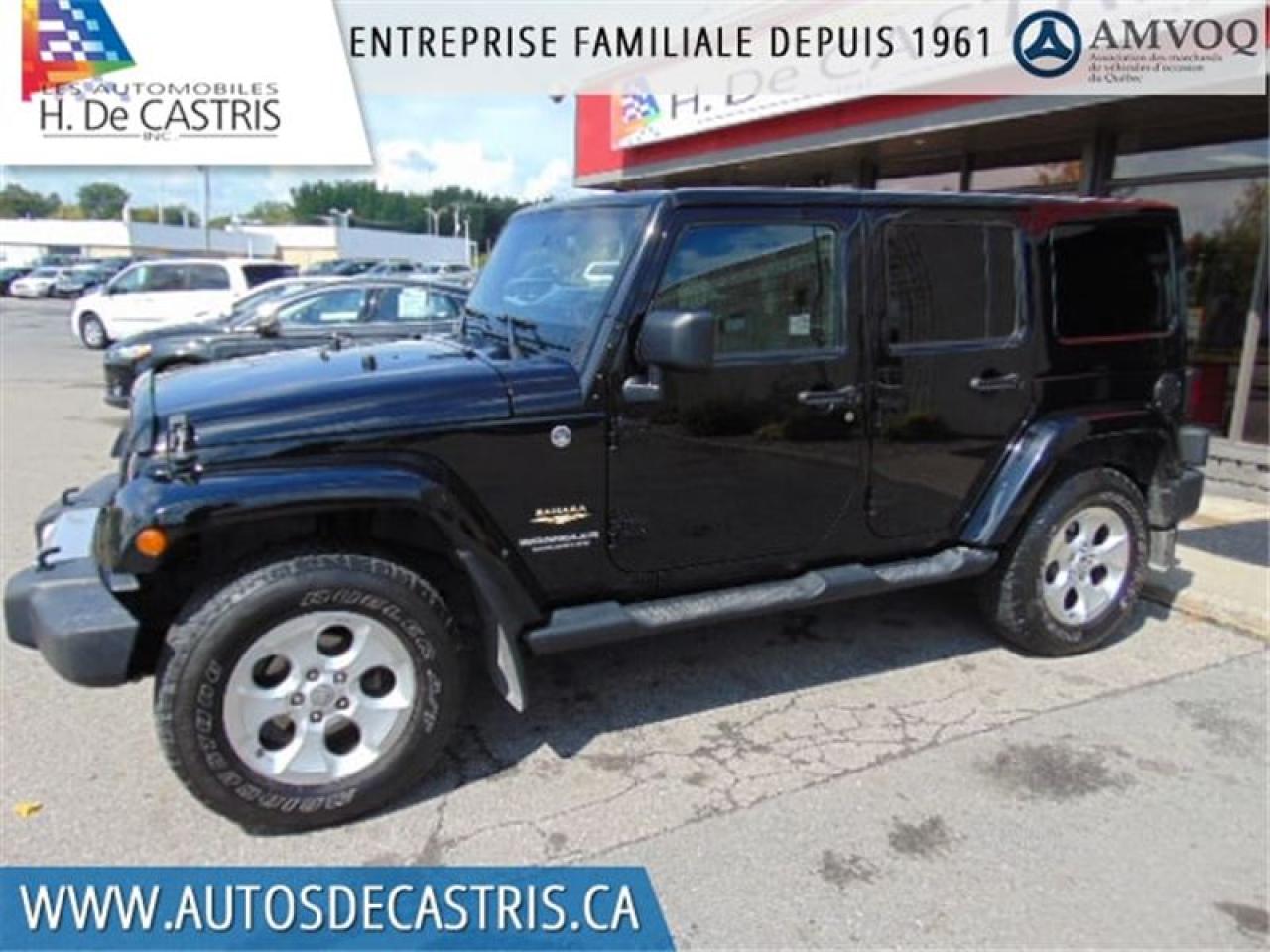 Used 2013 Jeep Wrangler Unltd Sahara 4x4 for sale in Châteauguay, QC