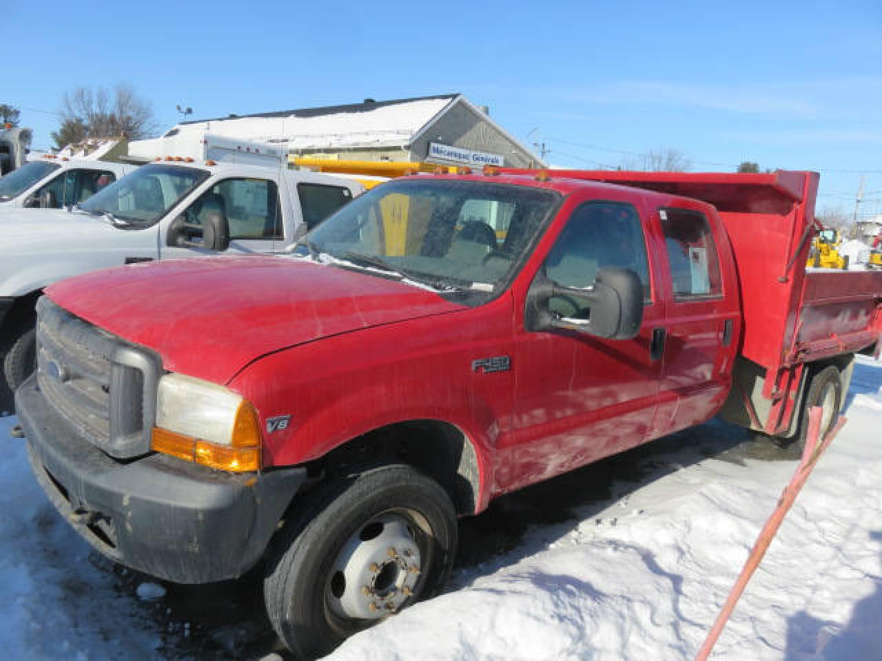 Used 1999 Ford F-450 crew cab boite dompeur for sale in Terrebonne, QC