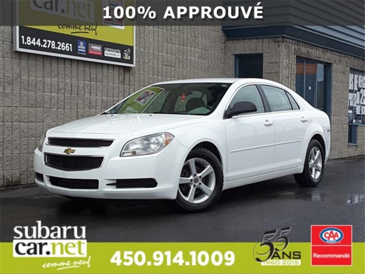 <a href=https://www.autoaubaine.com/Chevrolet-Malibu-c7005918.html>https://www.autoaubaine.com/Chevrolet-Malibu-c7005918.html</a>

**SUR RENDEZ-VOUS SEULEMENT** Automatique groupe électrique complet, climatisation, régulateur de vitesse, à voir!!*SubaruCAR.net est un concessionnaire et centre de service indépendant. Nous ne sommes PAS un centre de service ou un concessionnaire Subaru autorisé et nous ne sommes dAUCUNE façon affiliés avec le groupe de Société Subaru. Le paiement proposé est pour une durée de 60 mois, au taux de 6,99%, avec un versement comptant initial de $0 ou valeur déchange équivalente nécessaire. Les frais de crédit total sont de 1297,66$, avec une obligation totale de 8290,41$. Les taxes sont incluses (sujet à lapprobation de votre crédit, certaines conditions sappliquent).Nous sommes ouverts: du lundi au jeudi de 8h à 21h; le vendredi et samedi de 9h à 17h. Demandez-nous de lhistorique du rapport Carproof. SubaruCAR.net est un concessionnaire automobile spécialisé dans la vente et lentretien de Subaru doccasion. Tous nos frais dinspection et de reconditionnement des véhicules sont inclus dans notre prix. Aucun frais caché. Nos algorithmes vous permettent davoir le meilleur rapport qualité-prix. Plus de 100 véhicules en inventaire. La plupart de nos véhicules sont certifiés et prêts pour la livraison. Nous livrons partout au pays. Venez voir le véhicule sur notre site internet pour plus de détail: https://subarucar.net. Demandez-nous une évaluation de votre échange nous sommes à la recherche de véhicule pour notre inventaire. Téléphonez pour un financement facile, sans tracas, 1re, 2e et 3e chance au crédit. Aucun cas refusé, financement maison, taux avantageux, livraison rapide. Nous avons plusieurs programmes de garantis pour sajuster à vos besoins. We can serve you in English if you want. Léquipement peut varier, voire en concession. Faites affaire avec une entreprise familiale de deuxième génération qui existe depuis 1960. Un Subaru, ça sachète chez un spécialiste. Nous sommes garage recommandé par CAA Québec depuis 1994. Nous sommes situés à 30 minutes de Montréal sur la rive sud. Contactez-nous au SubaruCAR.net, 300 boul. Richelieu, route 112, Richelieu, Vente@SubaruCAR.net, SMS MMS texto 514.703.7822, Téléphone 1.450.914.1009.