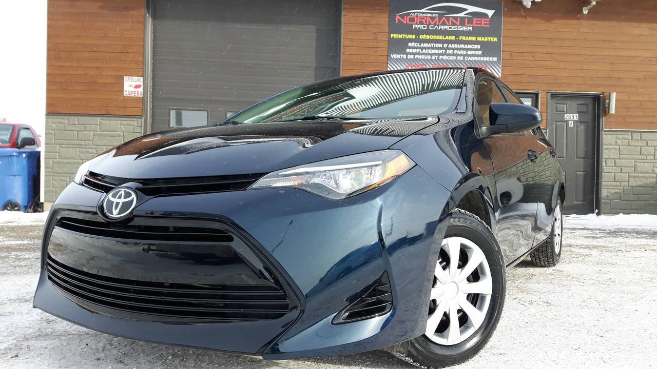 <a href=https://www.autoaubaine.com/Toyota-Corolla-c6982265.html>https://www.autoaubaine.com/Toyota-Corolla-c6982265.html</a>

très beau Toyota corolla 2017 model LE automatique tout équipé, sièges chauffant, bluethoot, camera de recule, contrôle de stabilité et plus, très bas km seulement 2,221km, voiture impeccable autant esthétique, que mécanique, aucune égratignure, inspecté avec rapport dinspection. financement très facile sur place, possibilité déchange. Plusieurs véhicules en inventaire. Vous pouvez me contacter au 418-564-1177 (Norman Lee), il me fera plaisir de répondre à vos questions ou je peux prendre vos commandes. site internet: www.normanlee.ca
