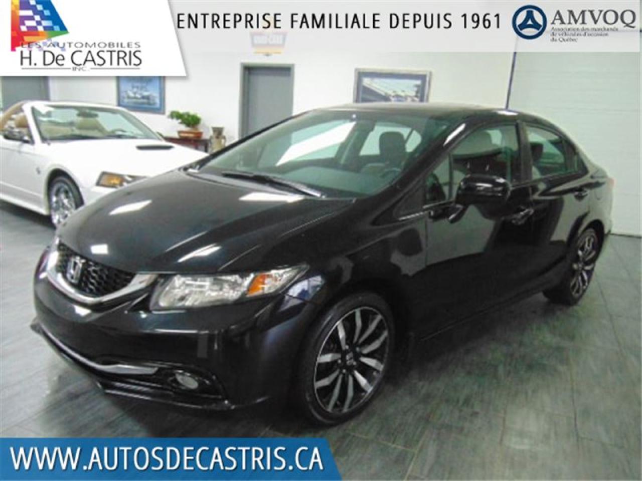 Used 2014 Honda Civic Touring Cuir for sale in Châteauguay, QC