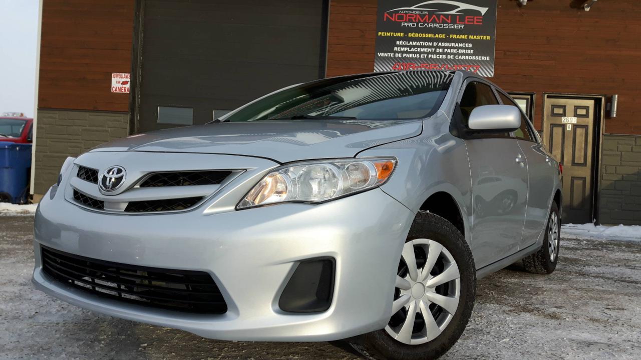 Used 2013 Toyota Corolla full équipe manuelle,bas km(((impeccable for sale in St-Henri-de-Levis, QC