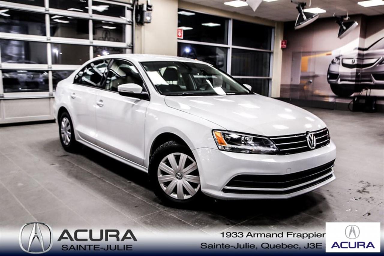 <a href=https://www.autoaubaine.com/Volkswagen-Jetta-c6995926.html>https://www.autoaubaine.com/Volkswagen-Jetta-c6995926.html</a>

Volkswagen Jetta 1.8 Tsi Trendline+ 2015\n\nRégulateur de vitesse, Servo-direction, Essuie-glaces intermittents, Contrôle de stabilité, Lecteur CD, Chargeur de CD, Déverrouillage à distance, Vitres électriques, Volant ajustable, Radio satellite, Radio AM/FM, Intérieur Tissus, Contrôle de traction, Système dalarme, Antivol, Coussins gonflables, Sièges baquets, Climatisation\n\n*** SEULEMENT 79$ / SEM SUR 72 MOIS À 5.99% AUCUN COMPTANT, TOUT INCLUS, TAXES ET GARANTIE COMPLETE 48 MOIS OU 80 000 KM **** Inspection complète 152 points--financement sur place--votre véhicule déchange évaluer en 15 minutes maximum!!!2eme chance au crédit accepté. TOUS NOS PRIX SONT TRANSPARENT ET DÉJA NÉGOCIÉ AU MEILLEUR PRIX DU MARCHÉ! LE PRIX QUE VOUS VOYEZ EST LE PRIX QUE VOUS PAYER SANS SURPRISES !  ****************************************************************************** VENEZ PROFITER DE LINVENTAIRE DE VÉHICULES DOCCASIONS DU PLUS GRAND CONCESSIONNAIRE ACURA DE LA RIVE-SUD. TOUS NOS VÉHICULES SONT INSPECTÉS POUR QUE VOUS PUISSIEZ BÉNÉFICIER DUN ACHAT EN TOUTE CONFIANCE. NOUS AVONS UNE GAMME DE VÉHICULES USAGÉES DIVERSIFIÉES AVEC RAPPORT DE CARPROOF EN MAIN ET SURTOUT À DES PRIX COMPÉTITIFS!! NOUS DÉSSERVONS LE GRAND MONTRÉAL ET LA RIVE-SUD. SI NOUS NE LAVONS PAS, NOUS LE TROUVERONS!!! NOTRE ÉQUIPE EST LA A VOTRE SERVICE PAR COURRIEL 6 JOURS SUR 7. NHÉSITEZ PAS À NOUS CONTACTER CAR NOUS SOMMES DISPONIBLES POUR RÉPONDRE À VOS DEMANDES AU 1-866-765-6707 OU AU ACURASAINTEJULIE.COM ---- *** ONLY 79$ / WEEK ON 72 MONTH AT 5.99% AND 0$ CASHDOWN, ALL INCLUDED, TAXES AND A COMPLETE 48 MONTH / 80 000 KM WARRANTY  *** All of our vehicules are thoroughly inspected with a 152 points inspection so you can have a WORRY FREE PURCHASE. All Financing options available, even 2nd chance and 3rd chance credit. We welcome trades-in and evaluation is done within 20 minutes plus on-spot delivery available. ALL OUR PRICES ARE FULLY TRANSPARENT AND ALREADY NEGOCIATED AT THE BEST MARKET PRICE. THE PRICE YOU SEE IS THE PRICE YOU PAY WITHOUT SUPRISES! ******************************************************************************** COME TAKE ADVANTAGE OF THE USED CAR INVENTORY OF THE BIGGEST ACURA DEALER ON THE SOUTH SHORE.WE HAVE A DIVERSIFIED INVENTORY WITH AN AVAILABLE CARPROOF REPORT, BUT MOST IMPORTANTLY WE HAVE THE MOST COMPETITIVE PRICES ON THE MARKET!!! OUR TEAM IS THERE TO SERVE YOU 6 DAYS OF THE WEEK. DONT HESITATE TO CONTACT US SINCE WE ARE HERE TO ANSWER ALL YOUR QUESTIONS AT 1-866-765-6707 OR AT ACURASAINTEJULIE.COM