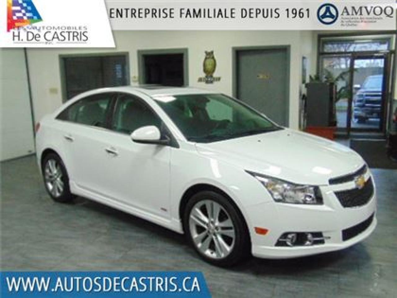 Used 2014 Chevrolet Cruze 2lt/ Rs/ Navi, Cuir for sale in Châteauguay, QC
