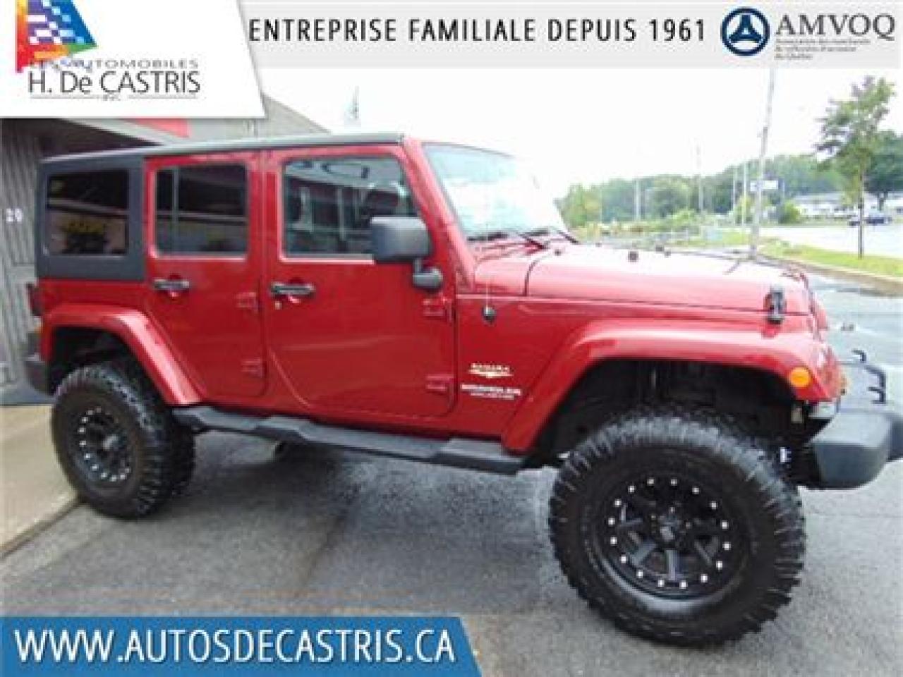 Used 2012 Jeep Wrangler Unltd Sahara 4x4, 2 for sale in Châteauguay, QC