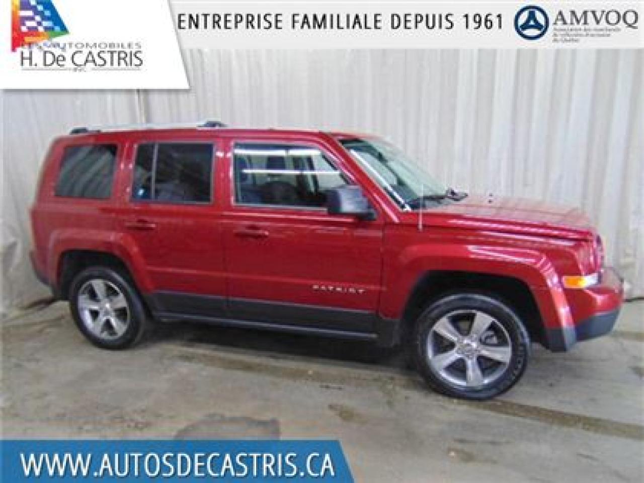 Used 2016 Jeep Patriot HIGH ALTITUDE 4X4 for sale in Châteauguay, QC